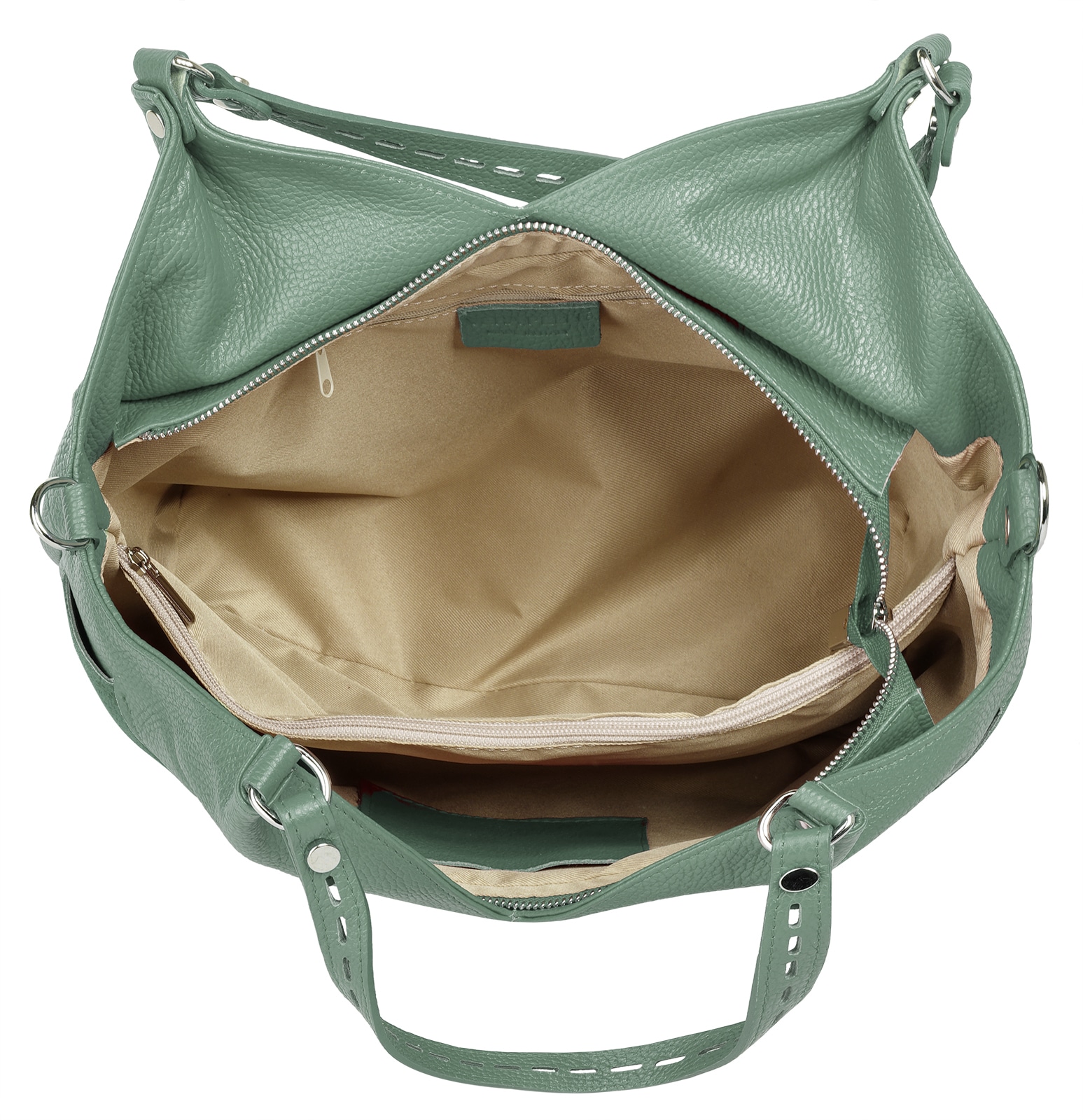 Samantha Look Shopper echt Leder, Made in Italy