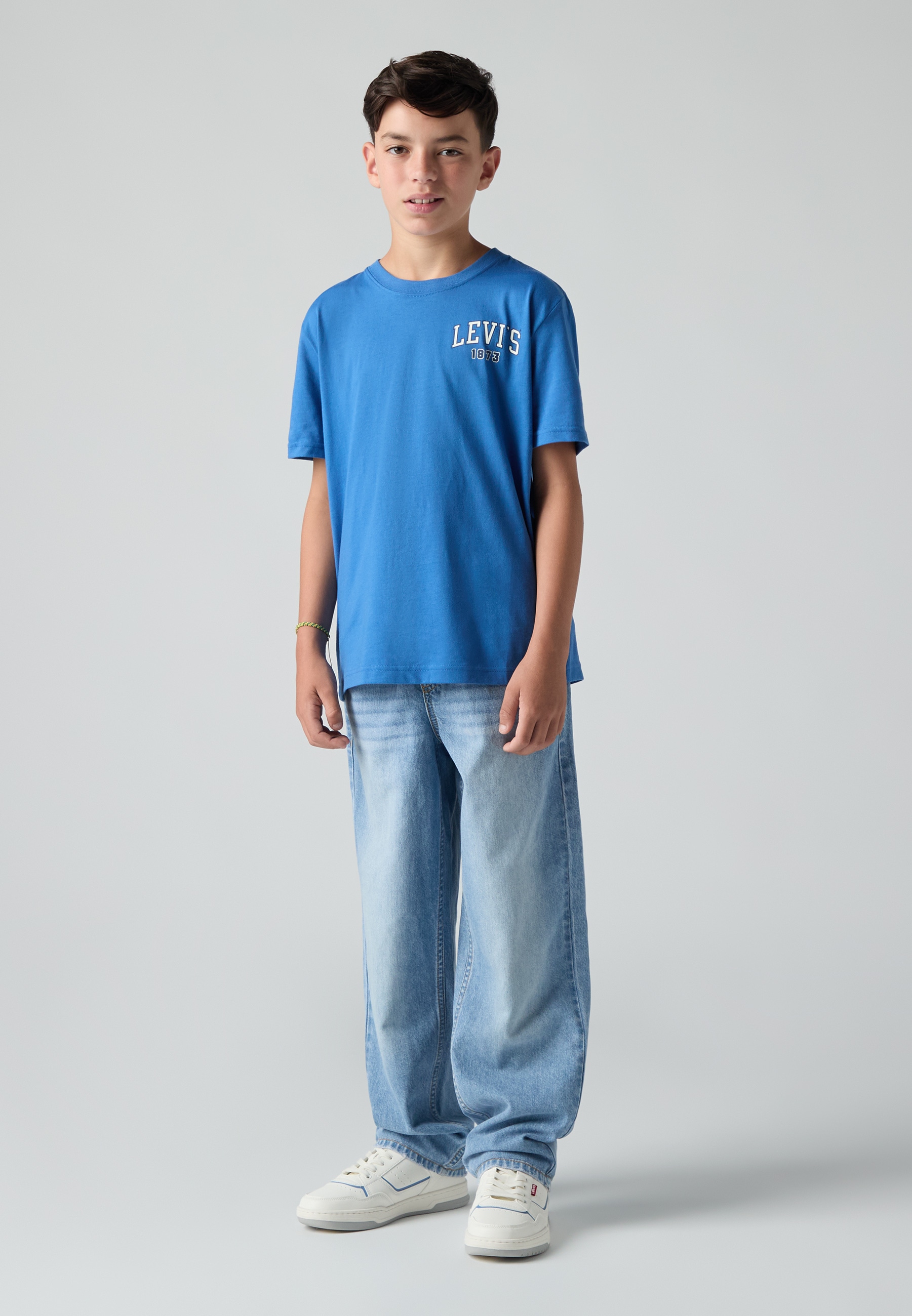 Levi's® Kids Loose-fit-Jeans »LVB PULL ON STAY LOOSE TAPER J« im Five-Pocket Style