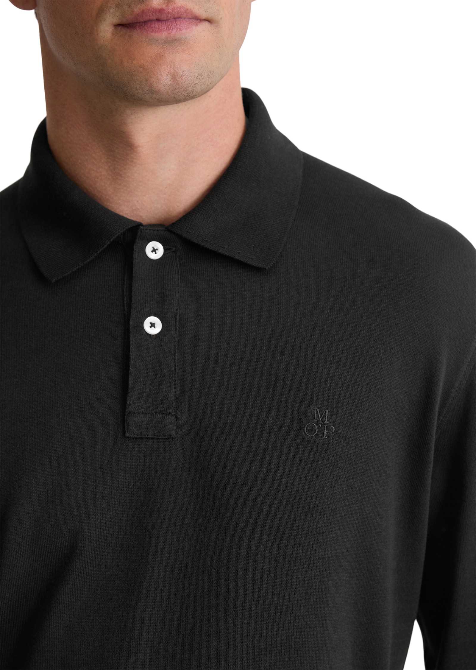 Marc O'Polo Langarm-Poloshirt