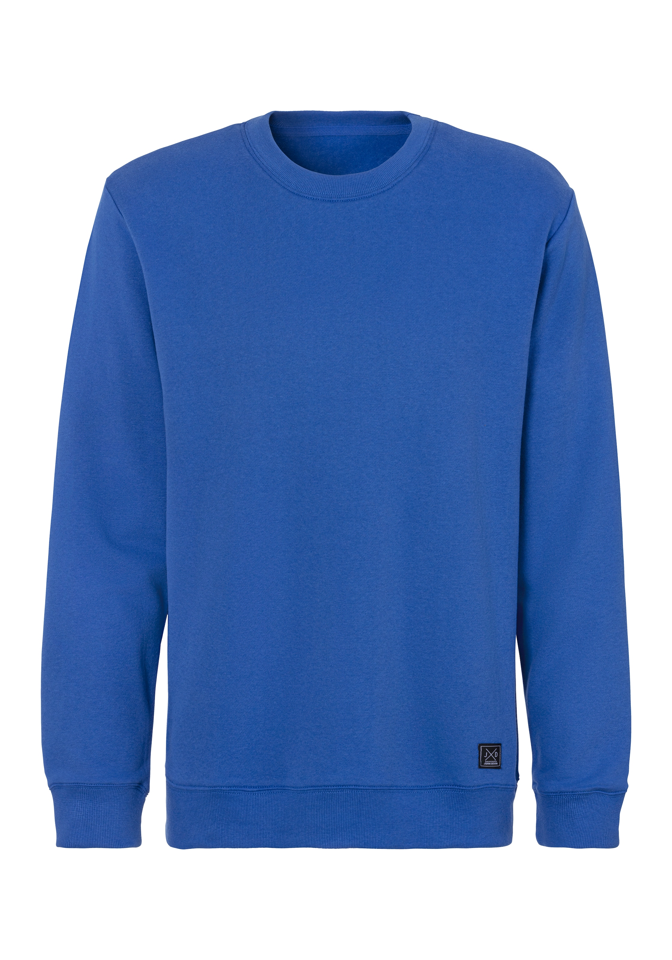 John Devin Sweatshirt, Langarm, Pullover mit Rundhals, Baumwollmischung