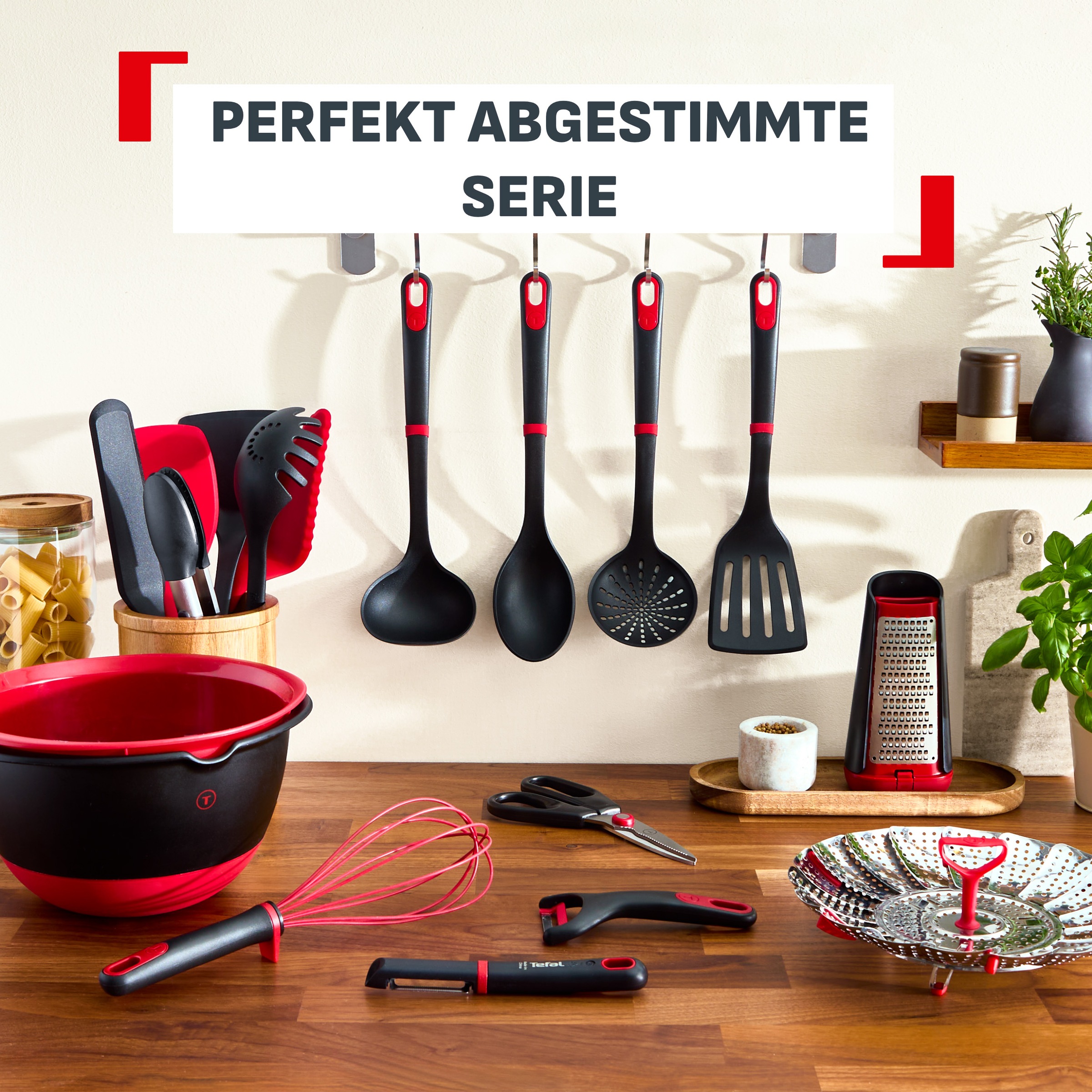 Tefal Kochzange »Ingenio+« Verriegelungssystem, Silikon-Sicherheitsring, hitzebeständig - 230°C