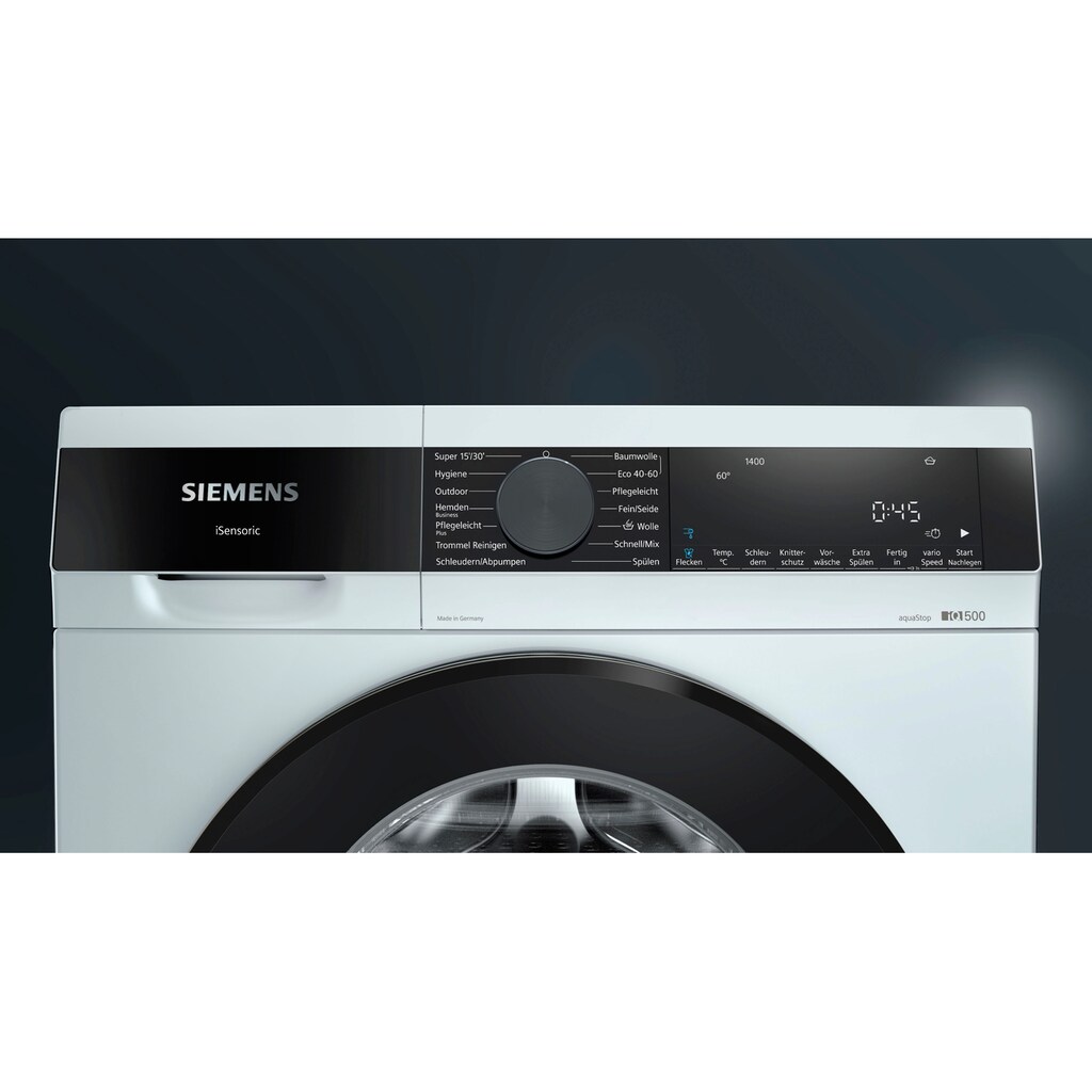 SIEMENS Waschmaschine »WG44G2M40«, WG44G2M40, 9 kg, 1400 U/min