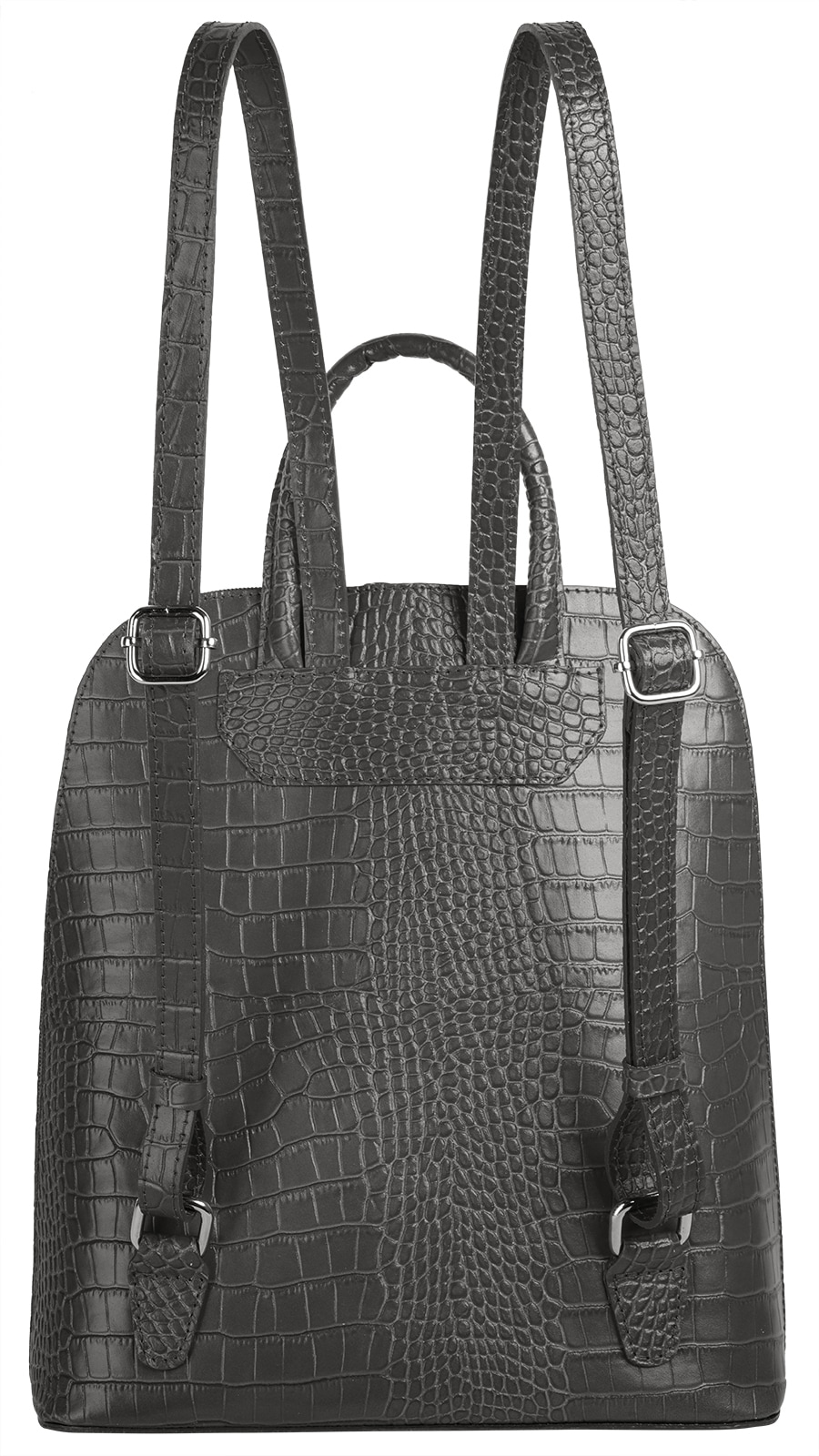 Cluty Cityrucksack echt Leder, Made in Italy