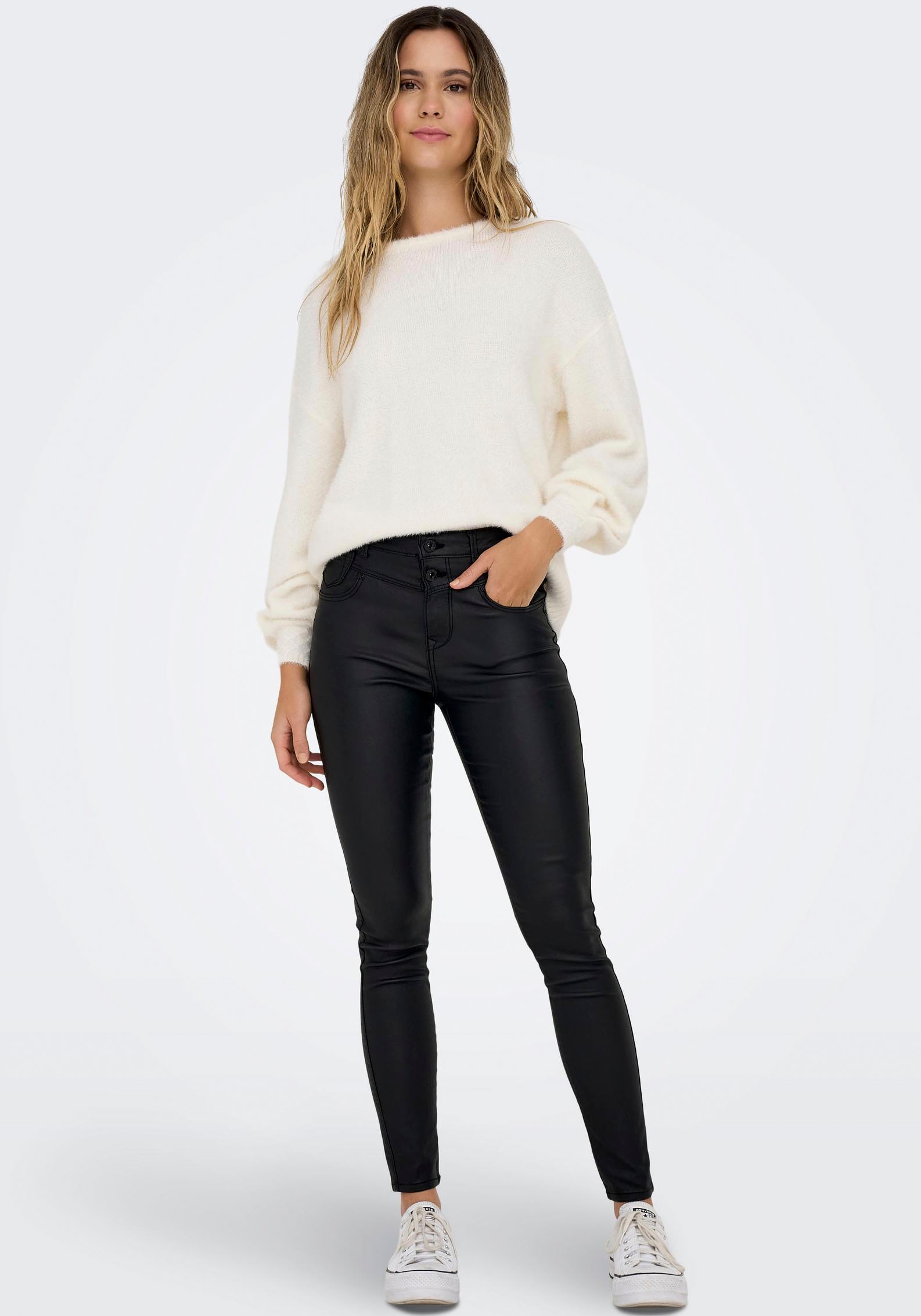 ONLY Skinny-fit-Jeans »ONLCHRISSY HW SKINNY COAT ANK BB PIM2600« kaufen bei  OTTO