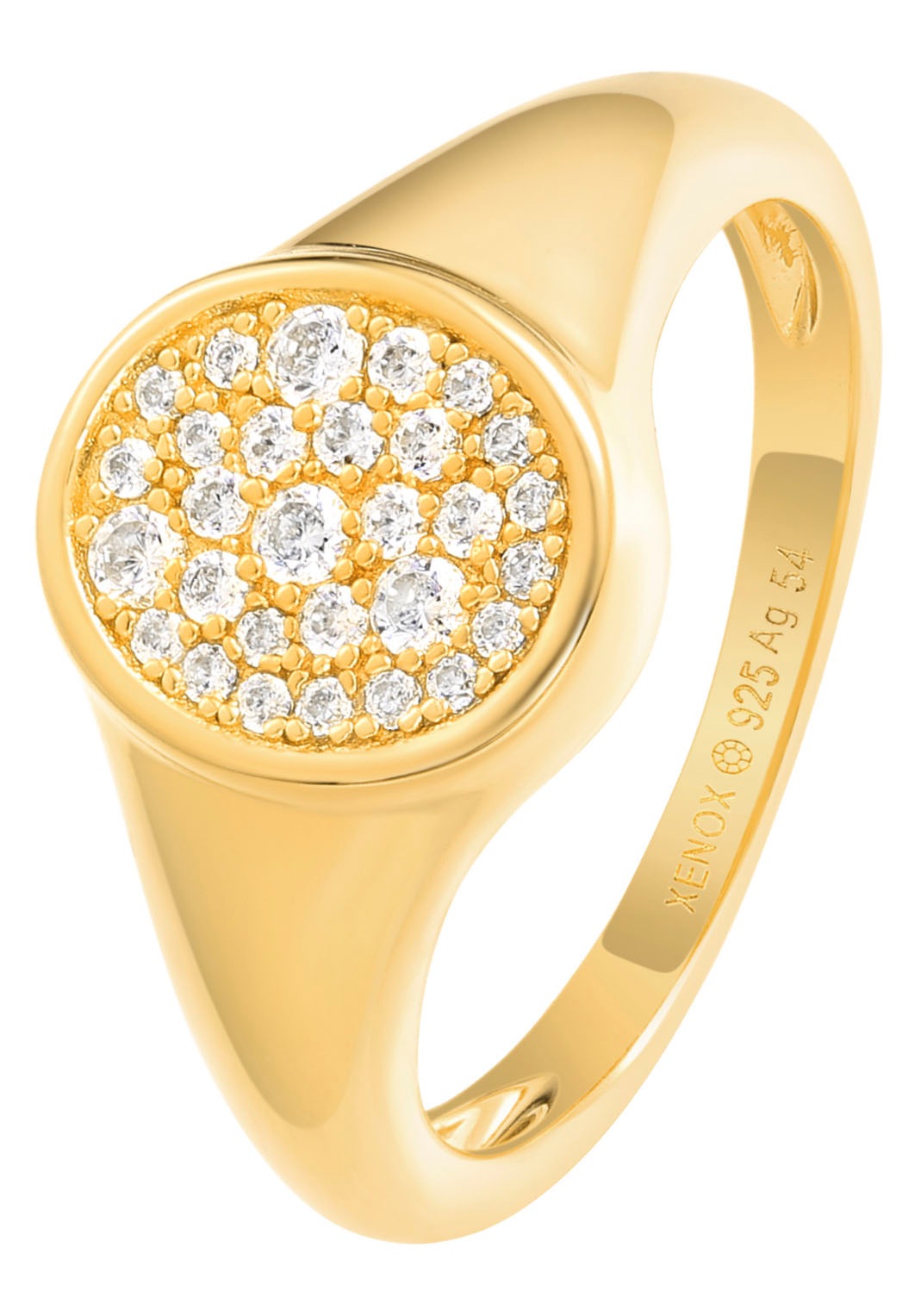 XENOX Fingerring »XS ETERNAL, XS91368, XS91368G«, mit Zirkonia (synth.)