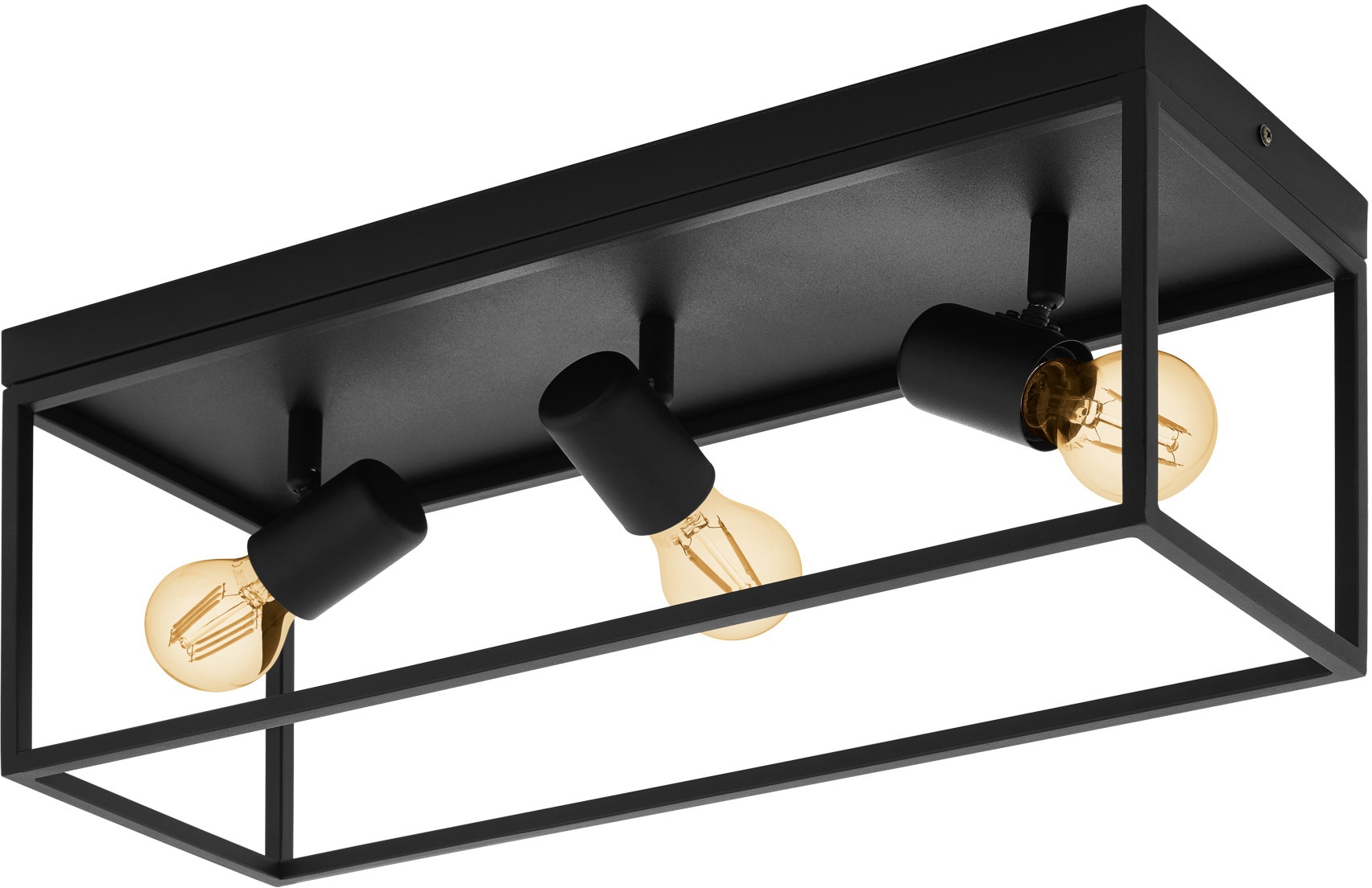 EGLO Deckenleuchte »SILENTINA«, 3 flammig, Leuchtmittel E27 | ohne Leuchtmittel, Deckenlampe