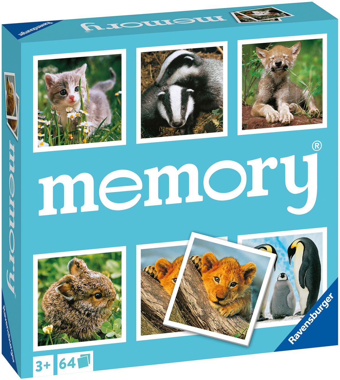 Ravensburger Spiel »memory® Tierkinder«, Made in Europe; FSC® - schützt Wald - weltweit