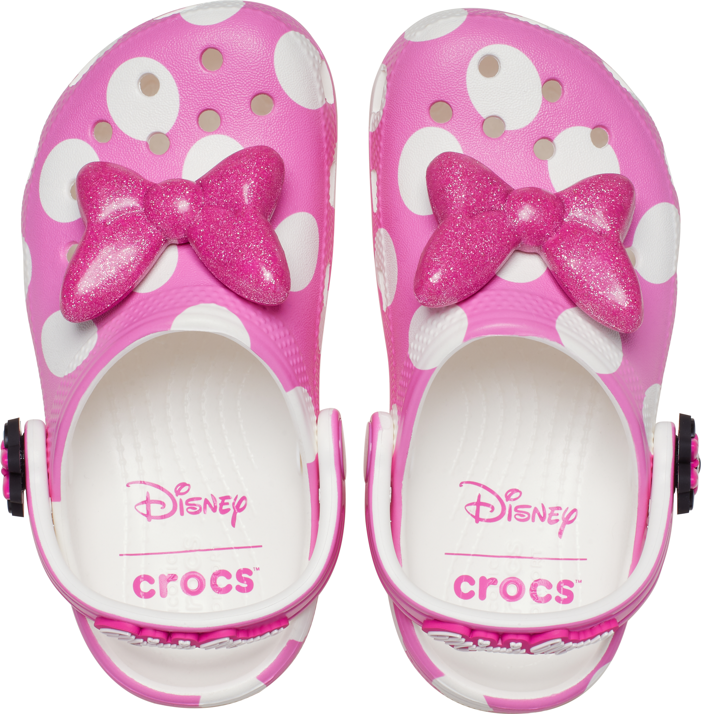 Crocs Clog »Minnie Mouse Classic«  Sommerschuh, Hausschuh, Strandschuh mit schwenkbarem Fersenriemen