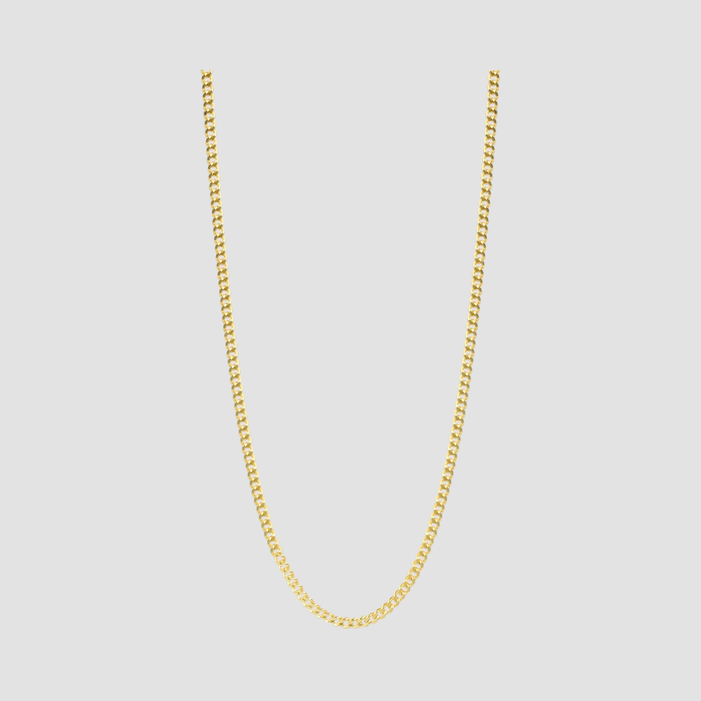 Adelia´s Panzerkette »Unisex Halskette ¿ Panzerkette aus 333 Gold 42 cm«