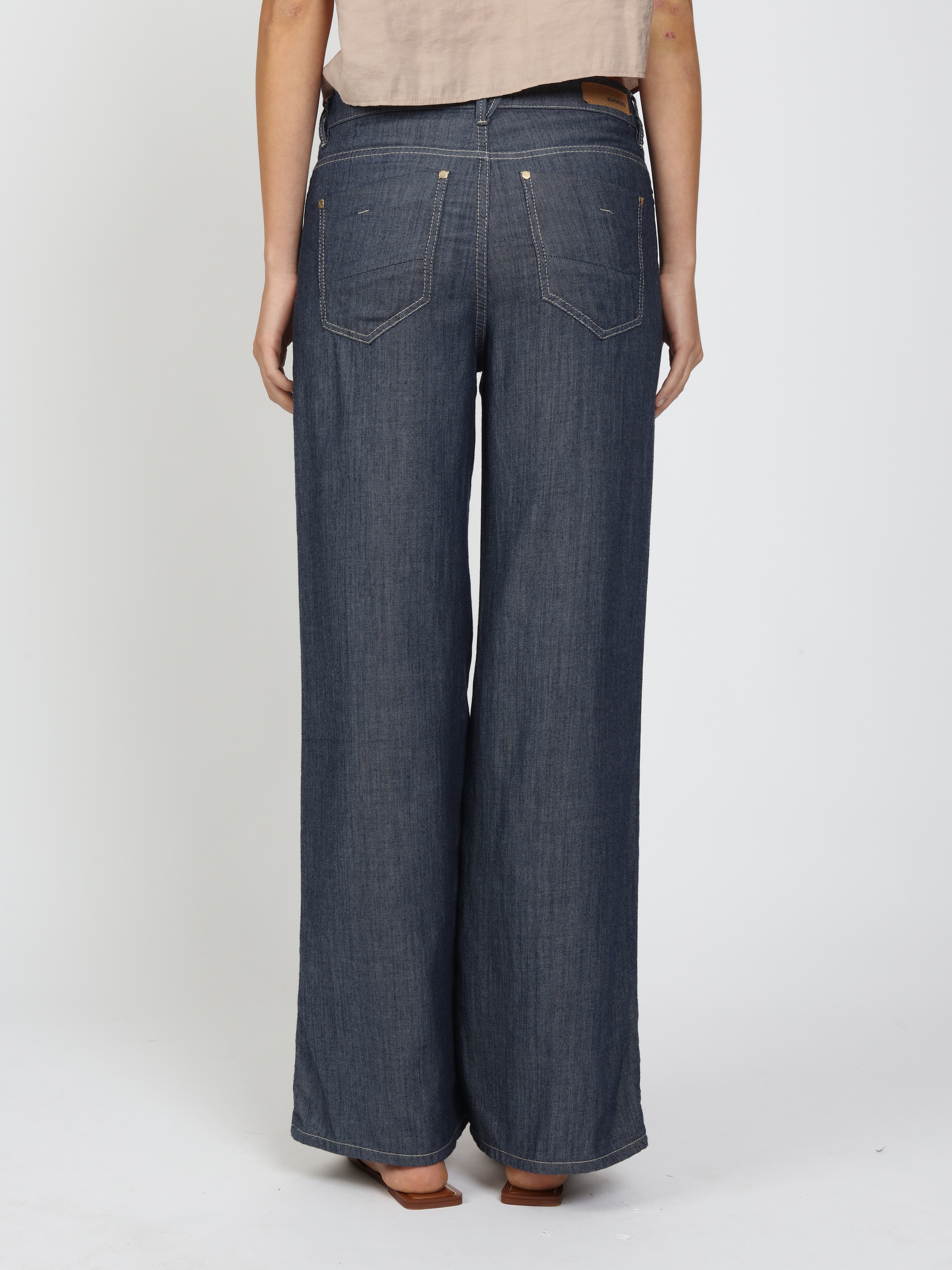 GANG Weite Jeans »94CARLOTTA« Light Denim, mit Lyocell