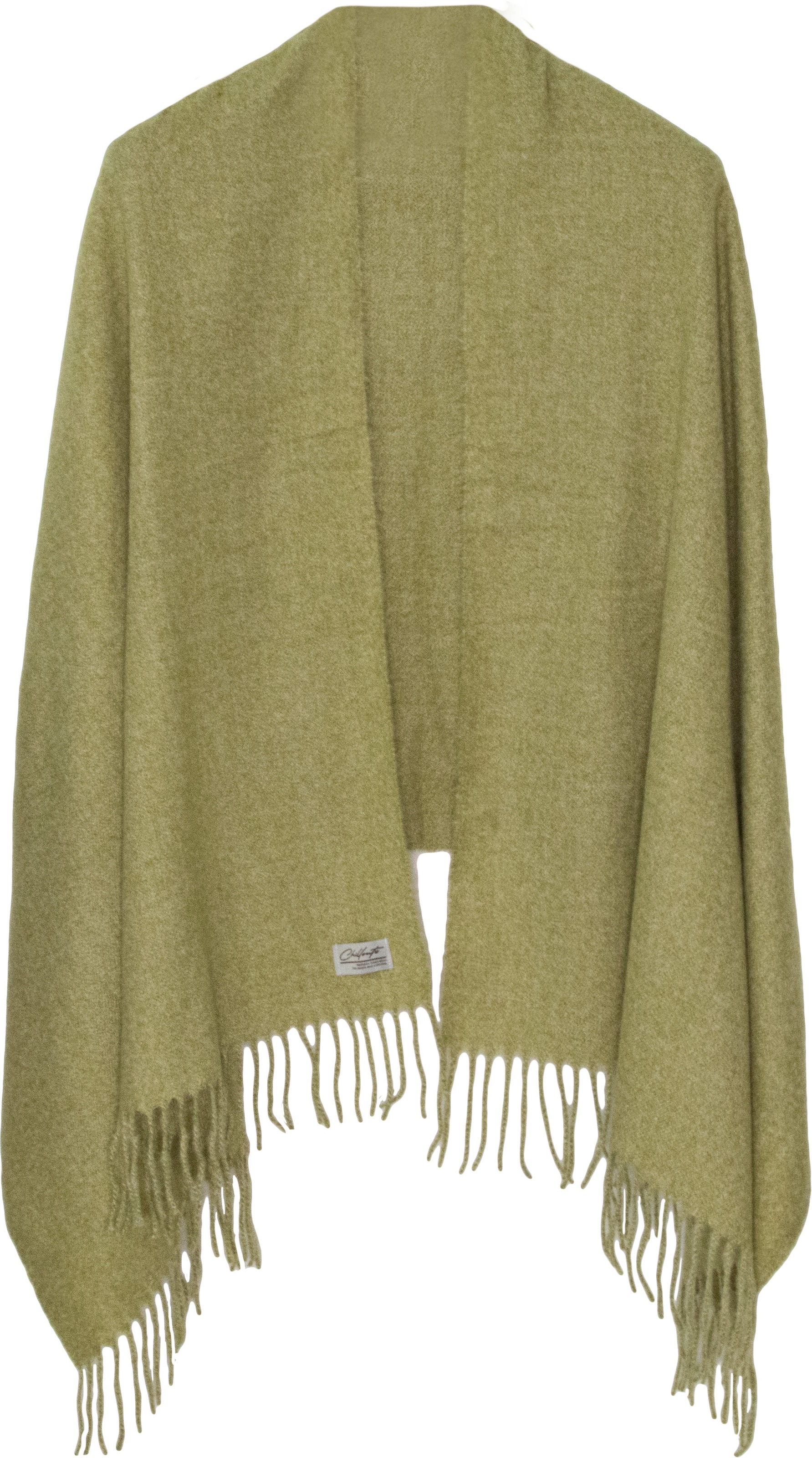 Chillouts Damen Strickschal »Gisa Scarf« Größe: 180 x 70 cm, vielseitige Tragemöglichkeiten in grün