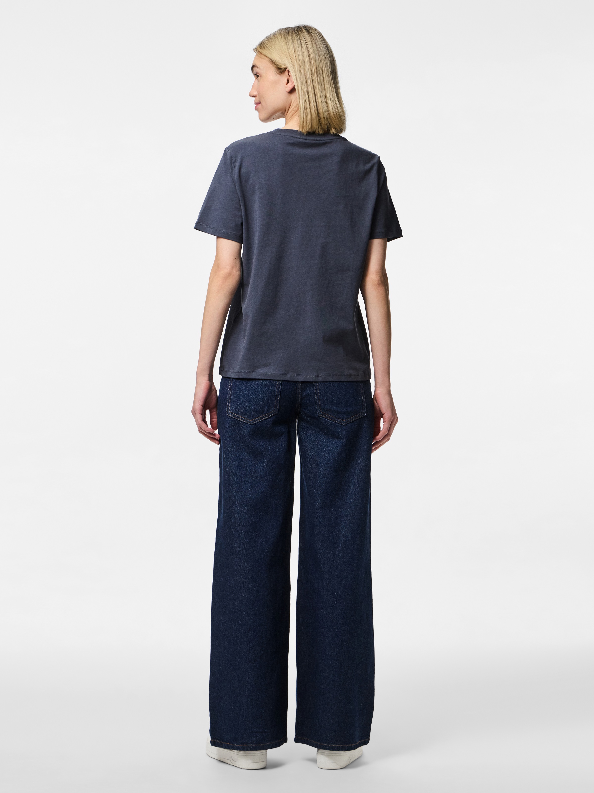 pieces Rundhalsshirt »PCRIA SS SOLID TEE NOOS BC«