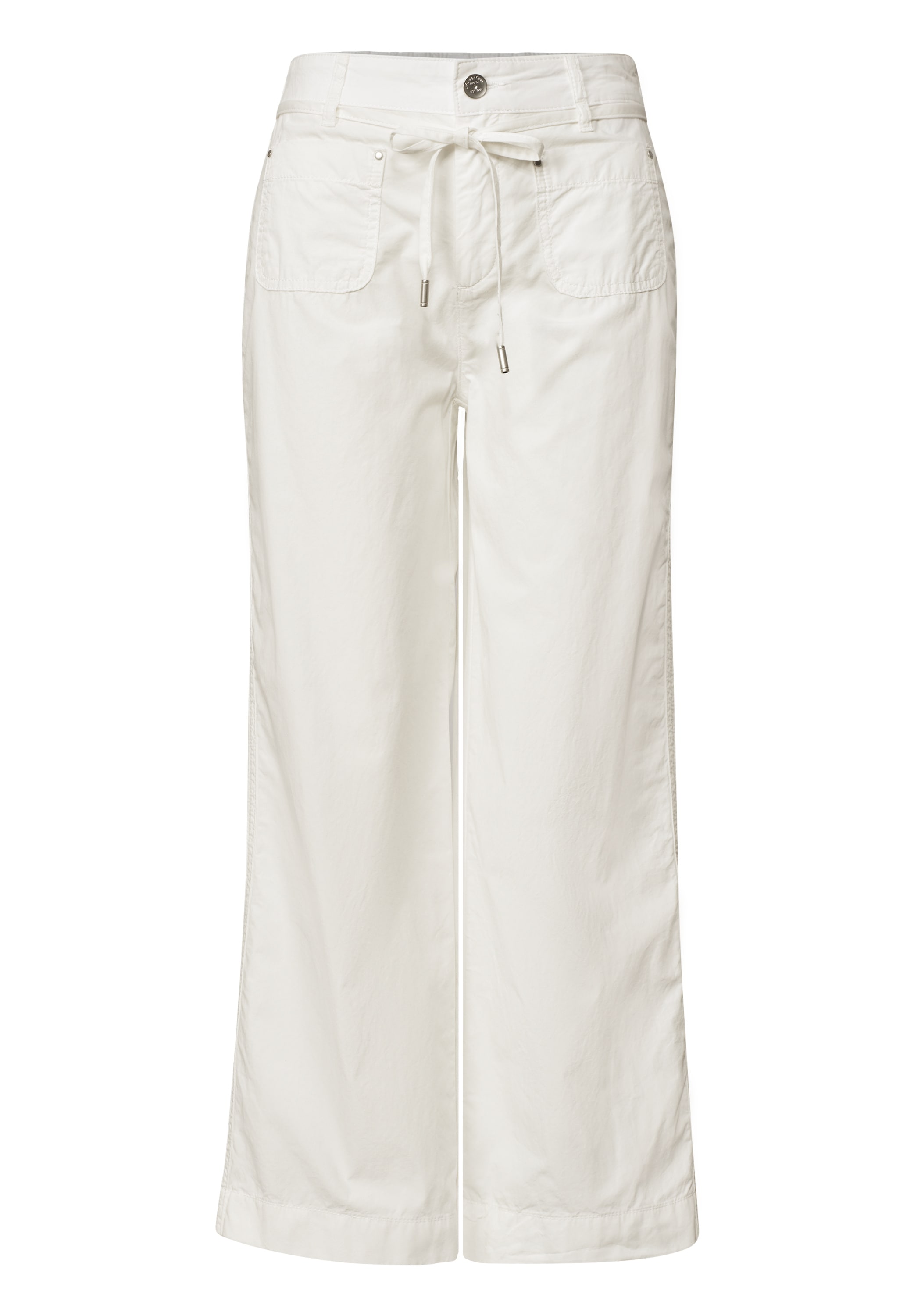 STREET ONE Stoffhose  in Washed-Optik