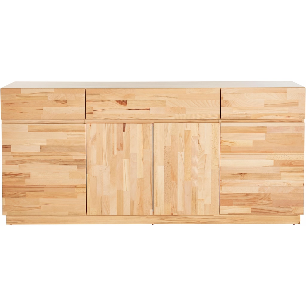 Home affaire Sideboard, Breite 180 cm, teilmassiv, FSC®-zertifiziert