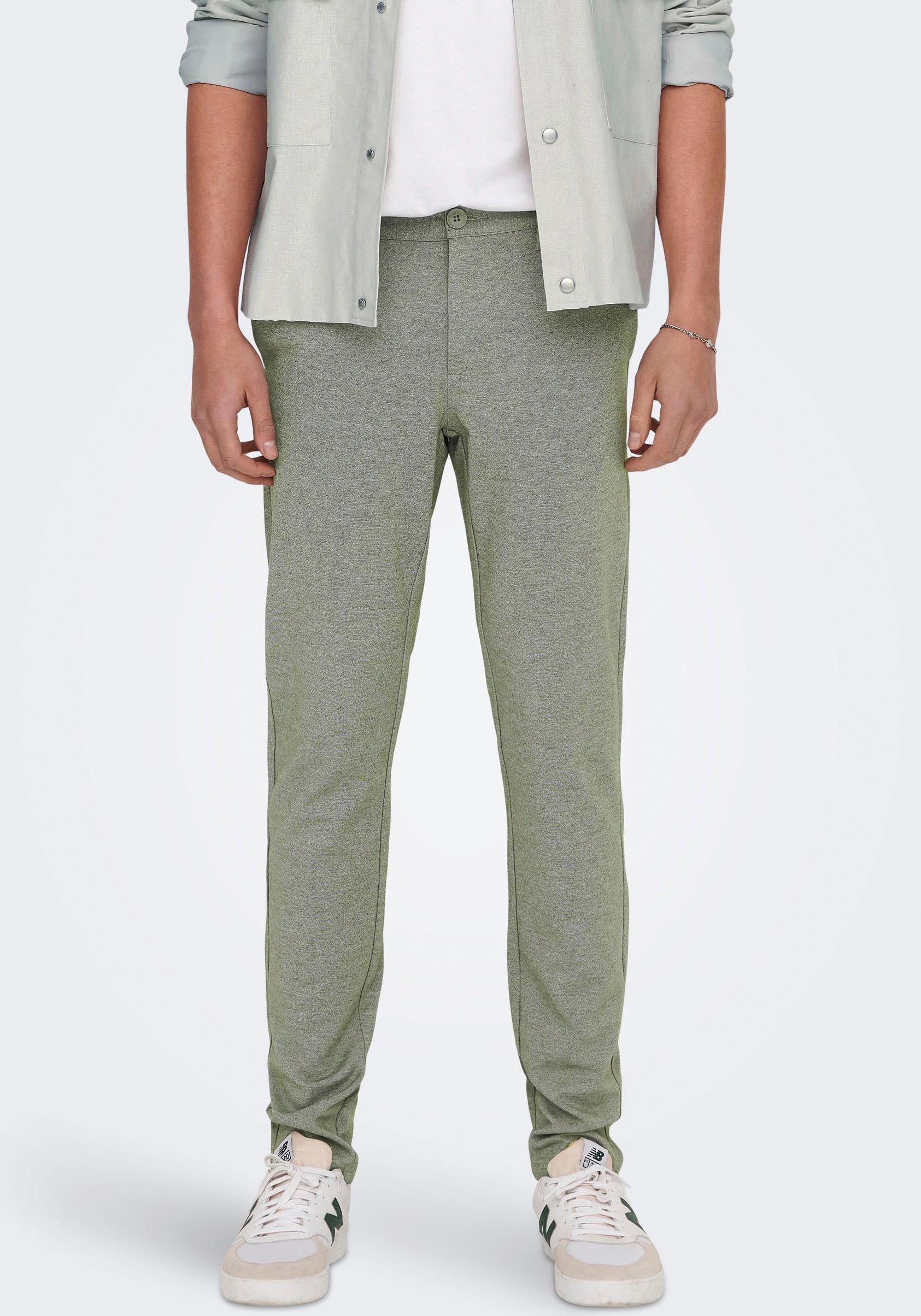 ONLY & SONS Chinohose, mit geschlossenen Gesäßtaschen