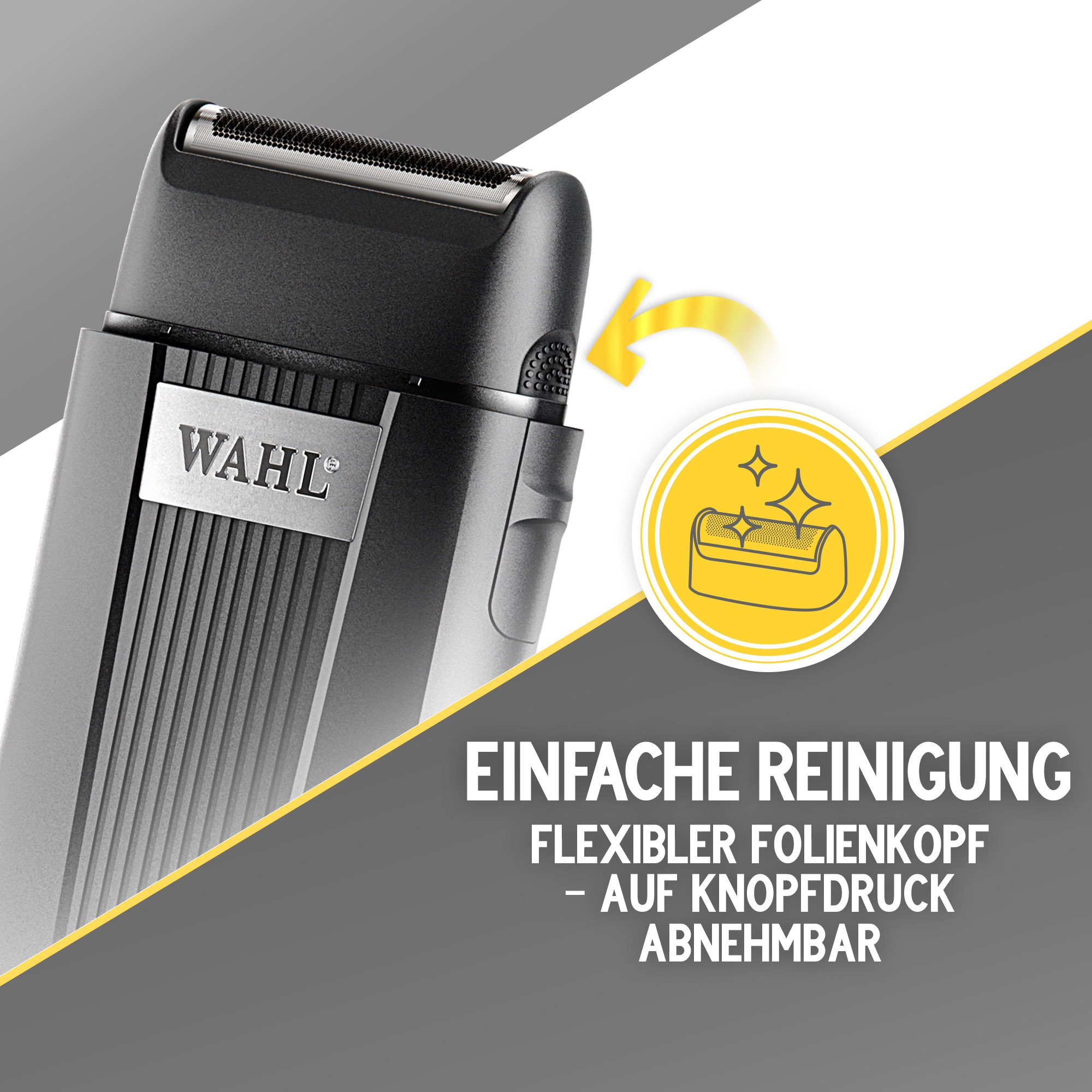 Wahl Elektrorasierer »Super Close«, 8 St. Aufsätze, Lithium-Ionen-Akku