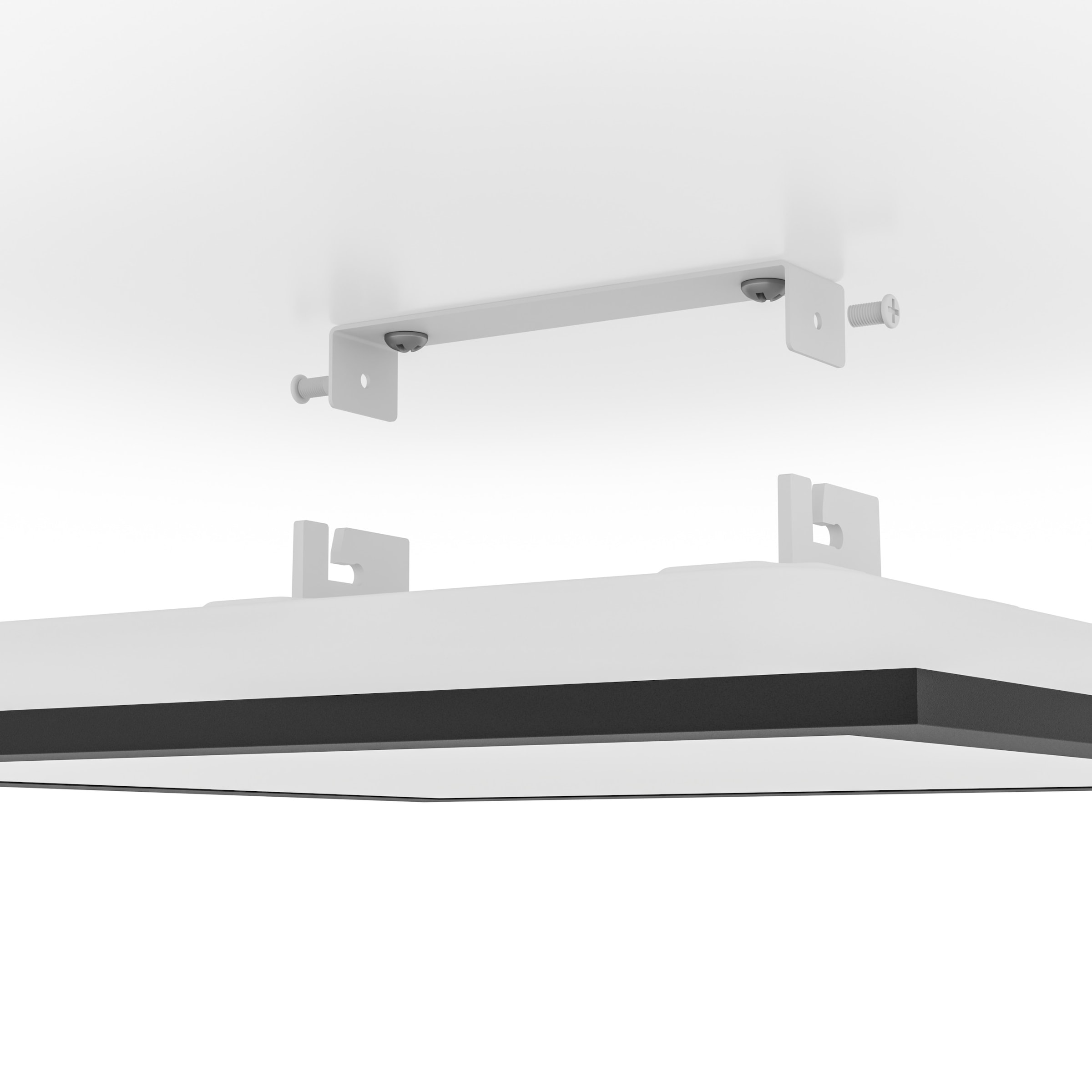 EGLO LED Deckenleuchte »MORADILLO-Z Deckenlampe - Stahl - LED - 14W - IP20« LED-Modul 1 Stk. Kaltweiß | Neutralweiß | RGB | Warmweiß Wohzimmerlampe, Esszimmerlampe, Schlafzimmer, L29,5 x B29,5 x H6,1 cm