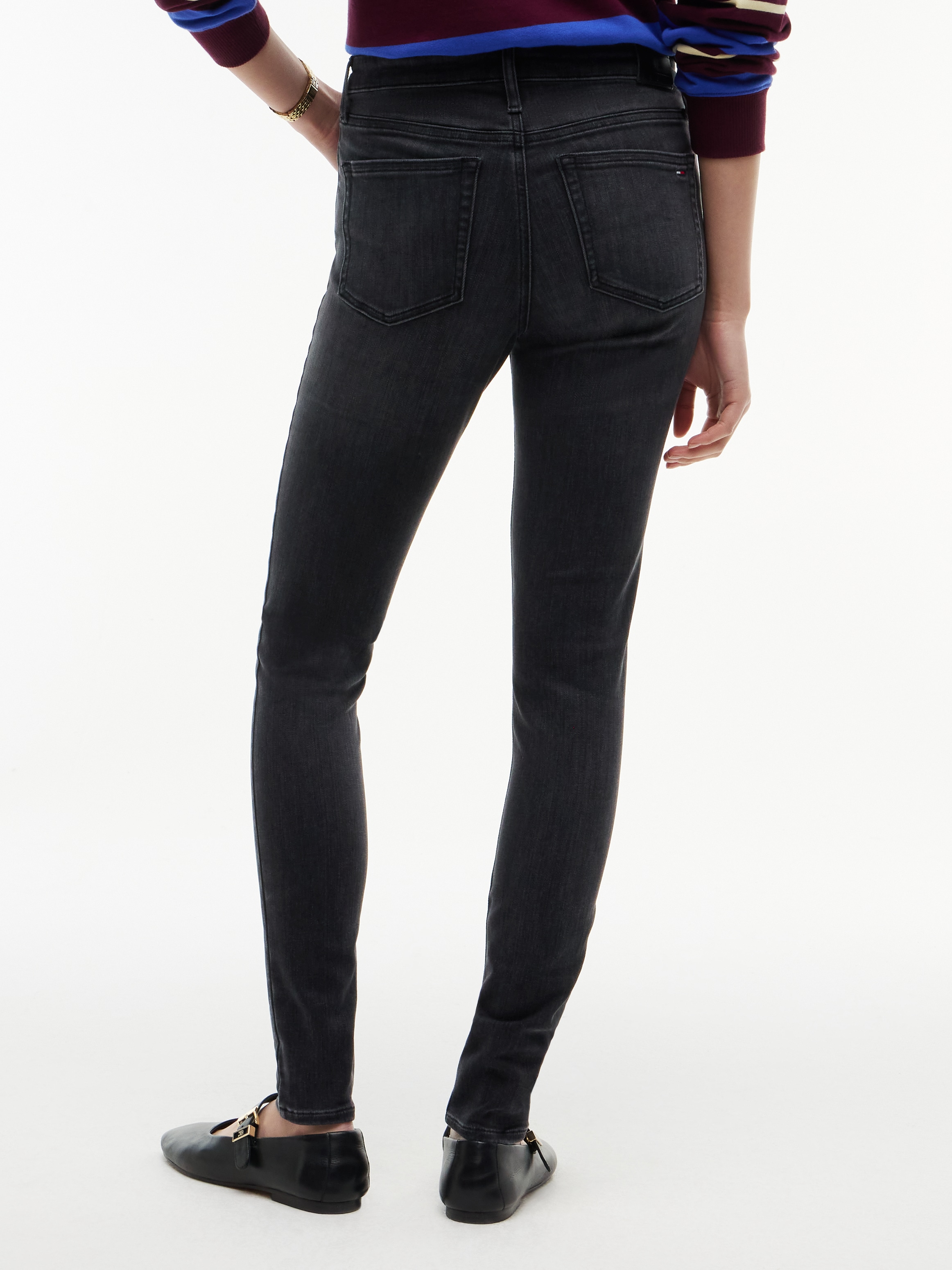 Tommy Jeans Skinny-fit-Jeans »NORA MID RISE SKINNY DJ1283« Baumwollmischung