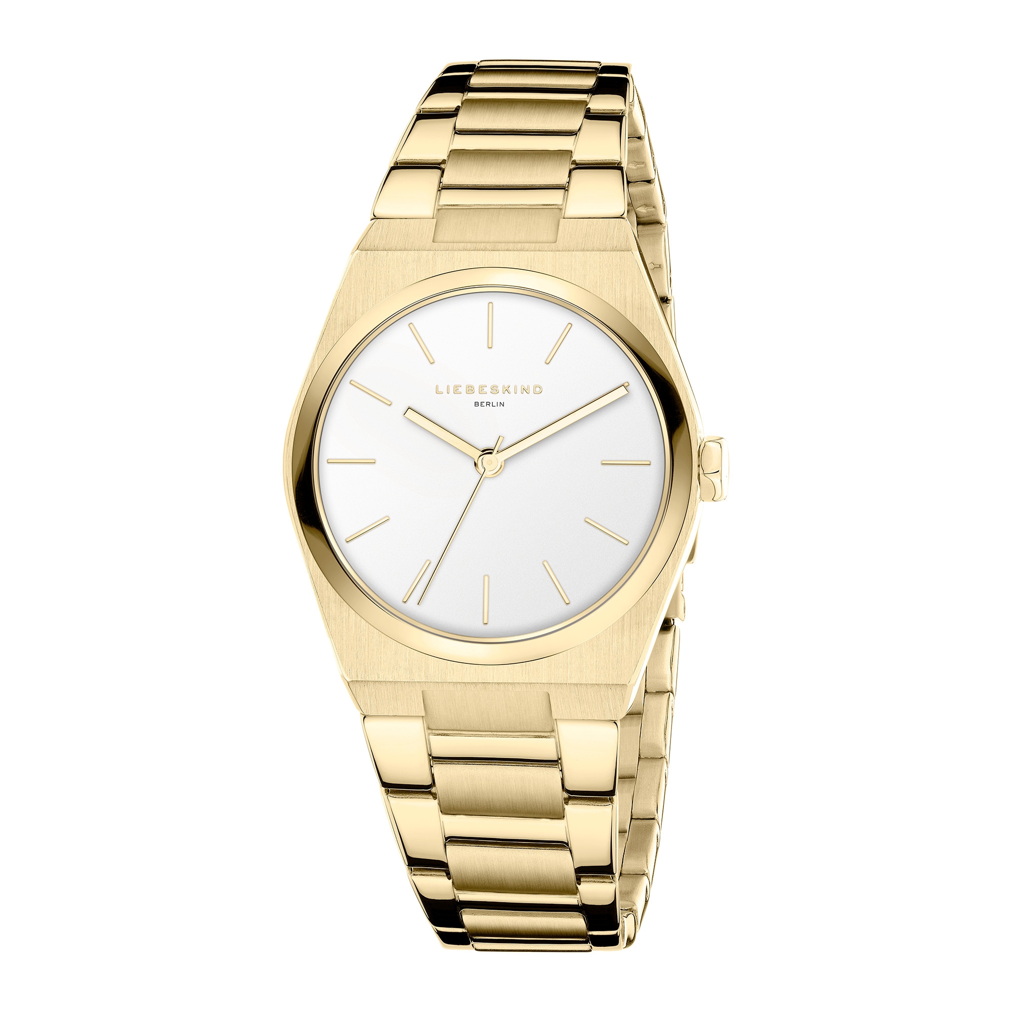 Liebeskind Berlin Quarzuhr »Minimalist 45 mm« Armbanduhr, Damenuhr, Edelstahlarmband, analog