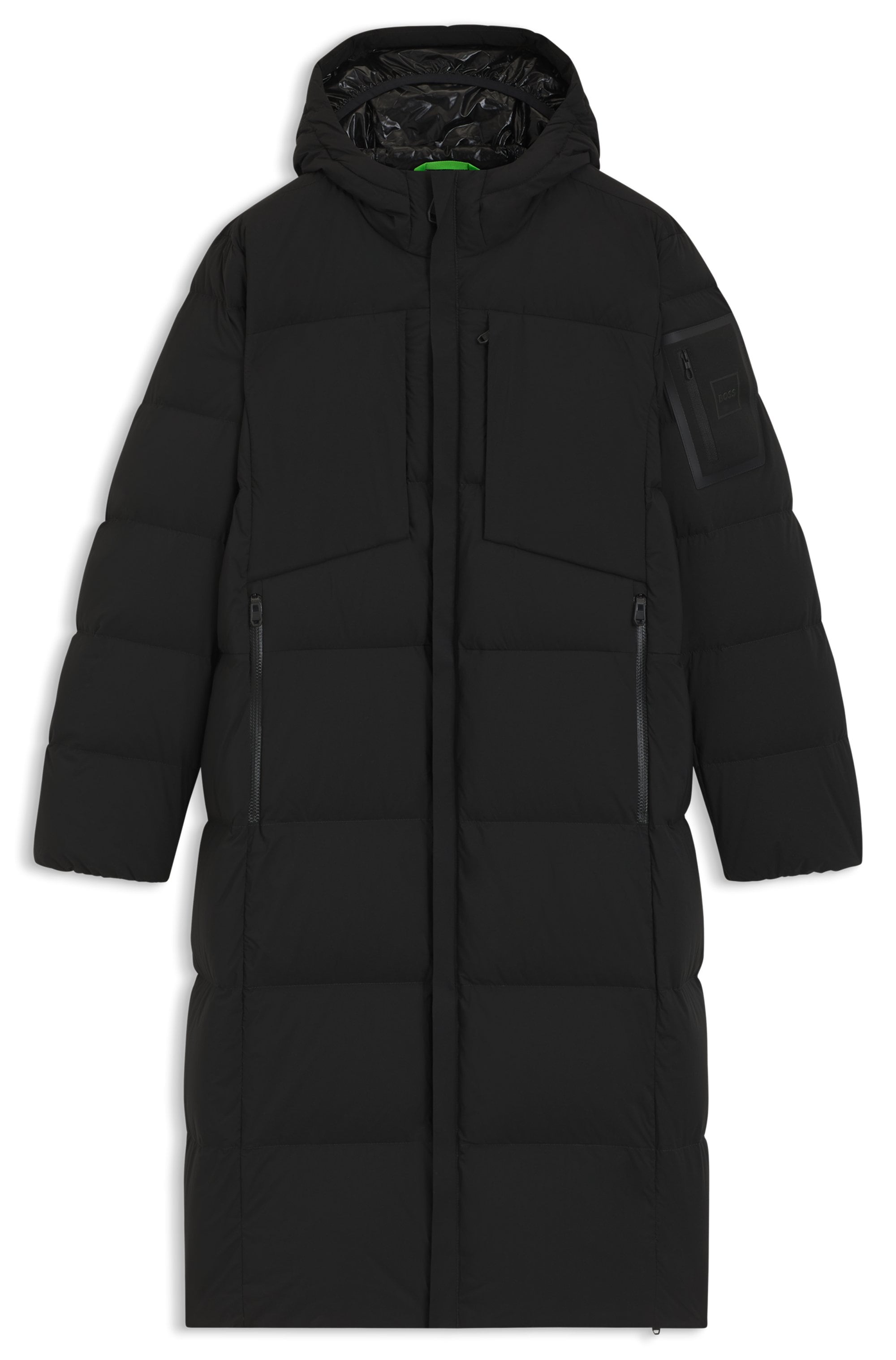 BOSS GREEN Steppmantel »OW Riplite Coat HD« 2-Wege-Zipper, Regular Fit, 4-Wege-Stretch-Qualität