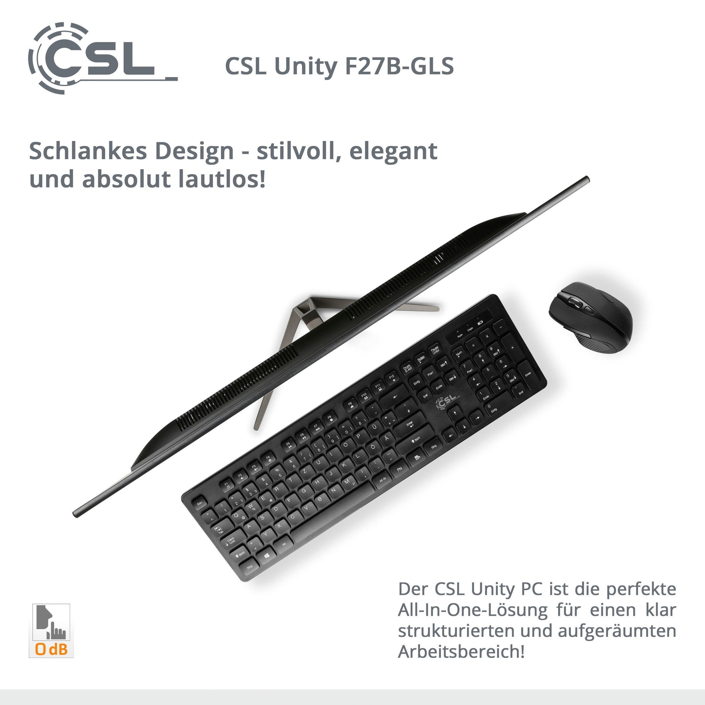 CSL All-in-One PC »Unity F27-GLS Win 11« jetzt online bei OTTO