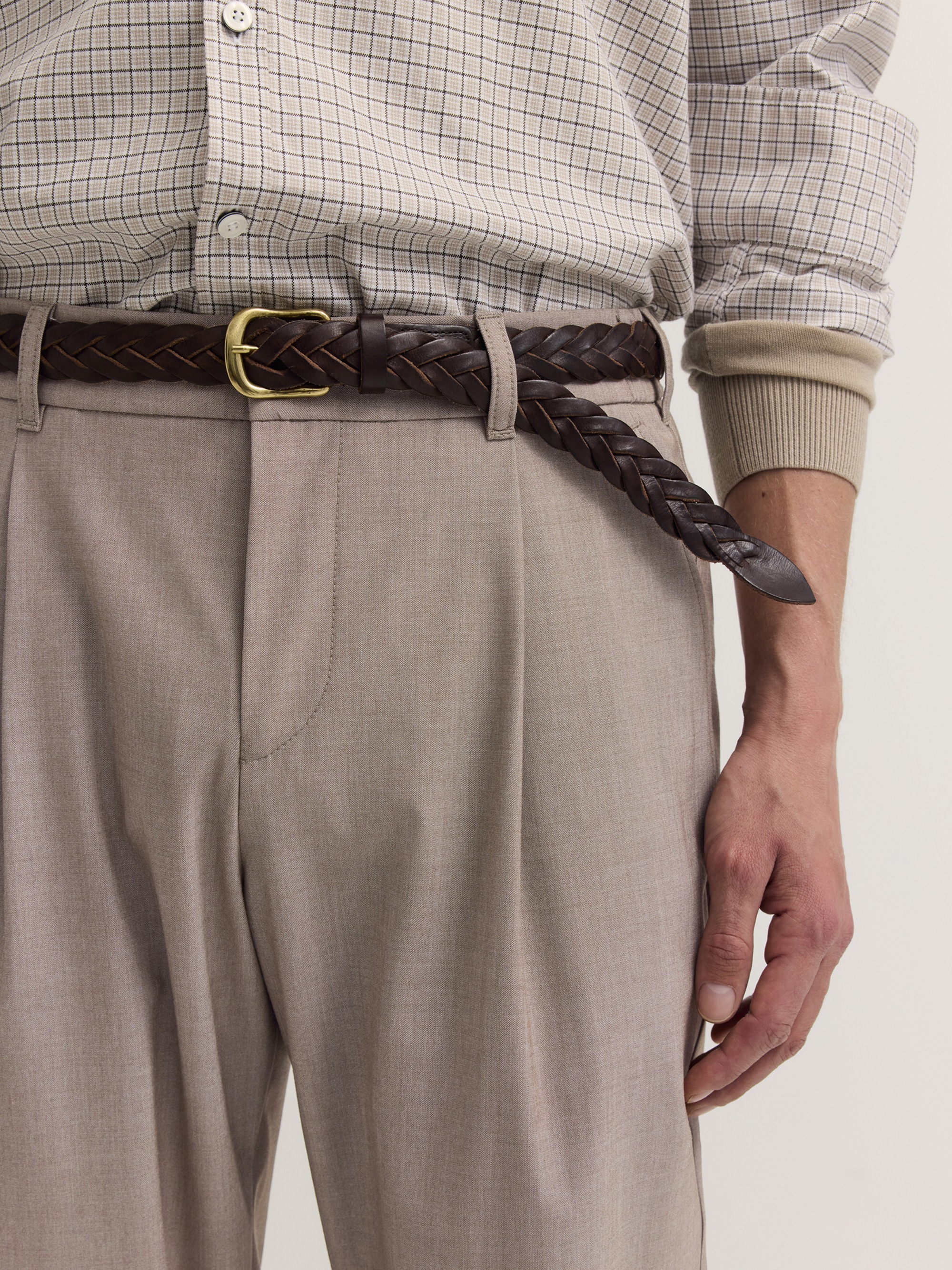 bugatti Chinohose »Tapered Fit«  Tapered Fit Wool Look 4-Way Stretch