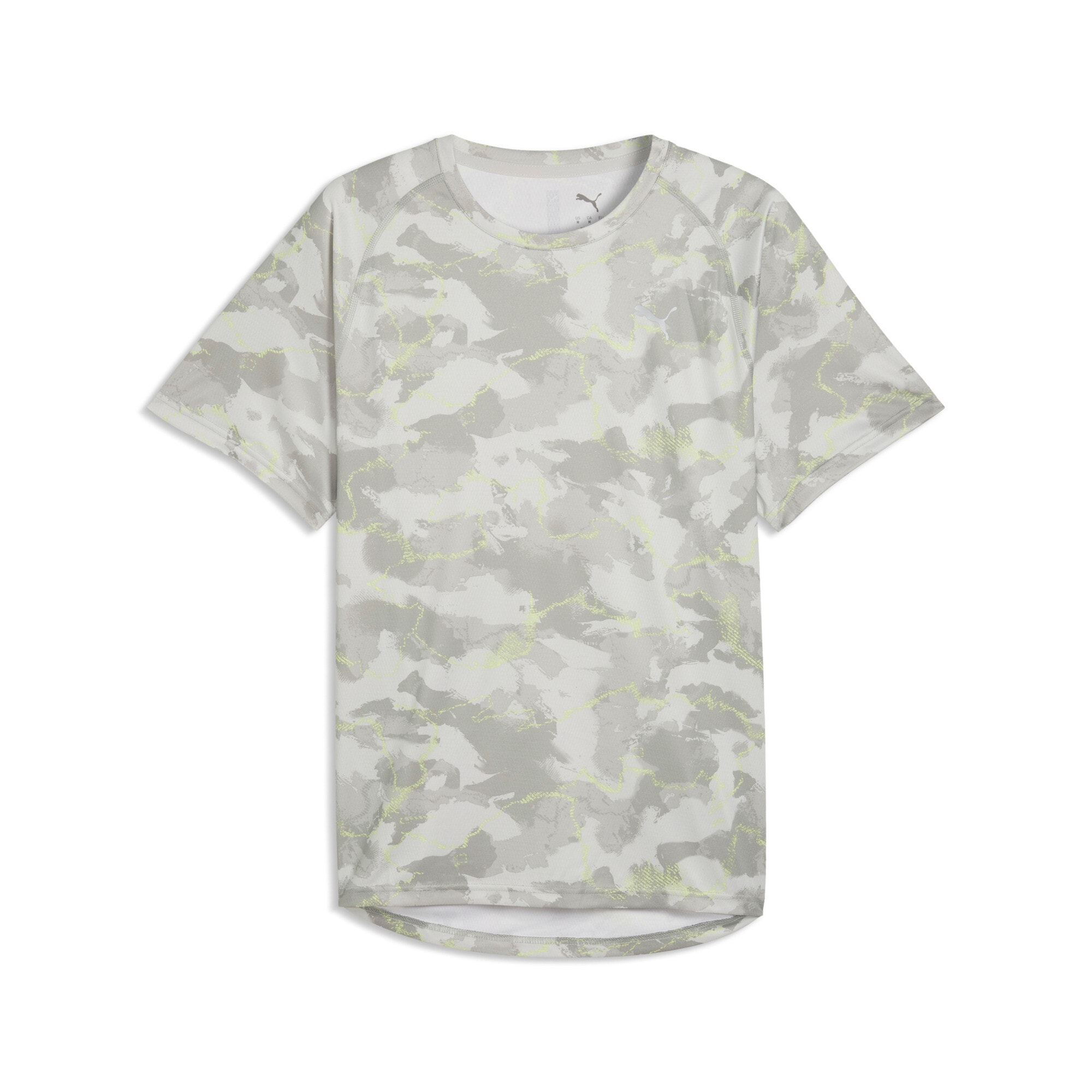 PUMA Trainingsshirt »M PWRTRAIN AOP TEE« Regular Fit, kurze Ärmel, für Fitness und sportliche Aktivitäten