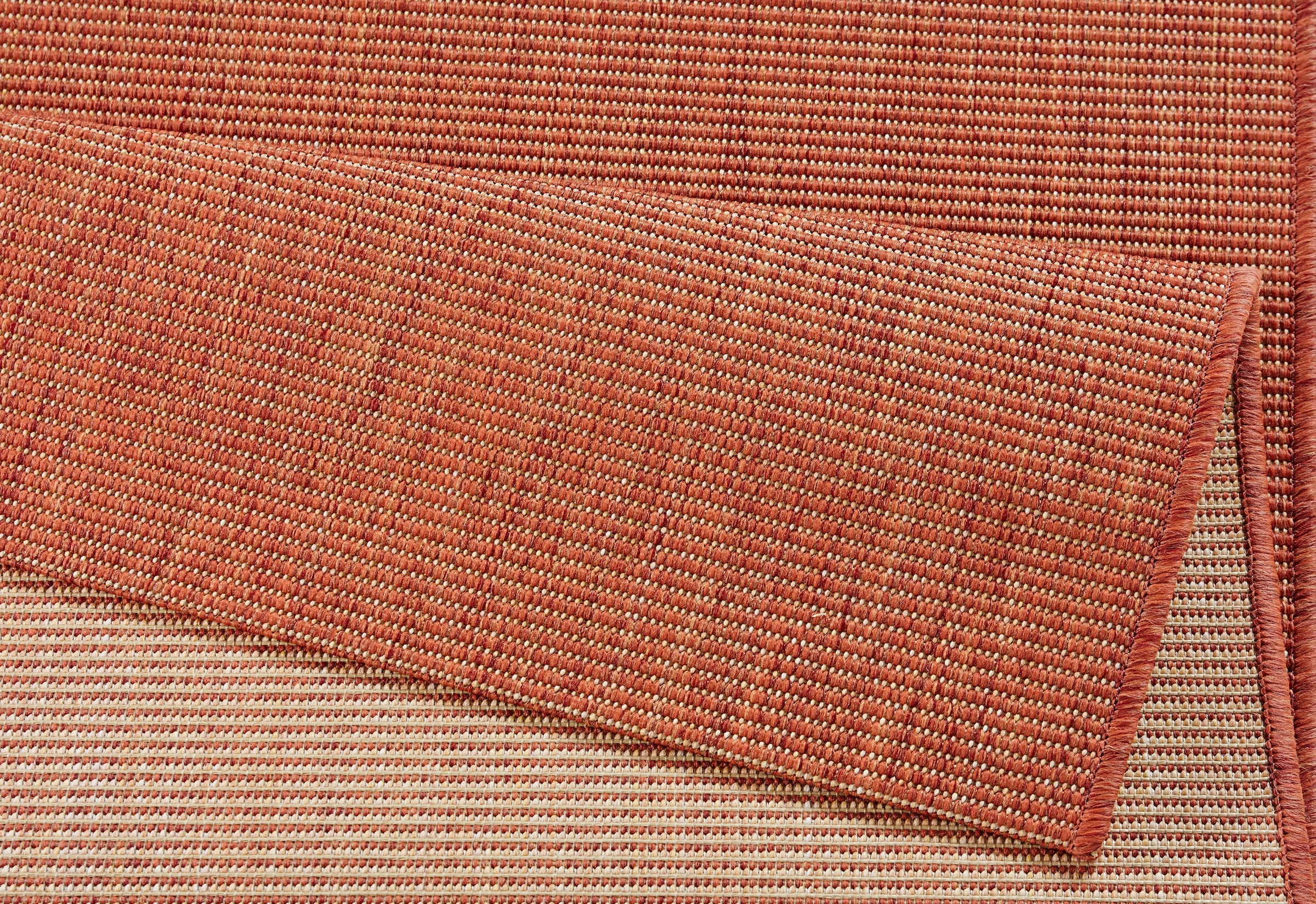 HANSE Home Teppich »Match«, rechteckig, 8 mm Höhe, In-& Outdoor, Kurzflor, Läufer, Modern, Unifarben, Wohnzimmer, Balkon
