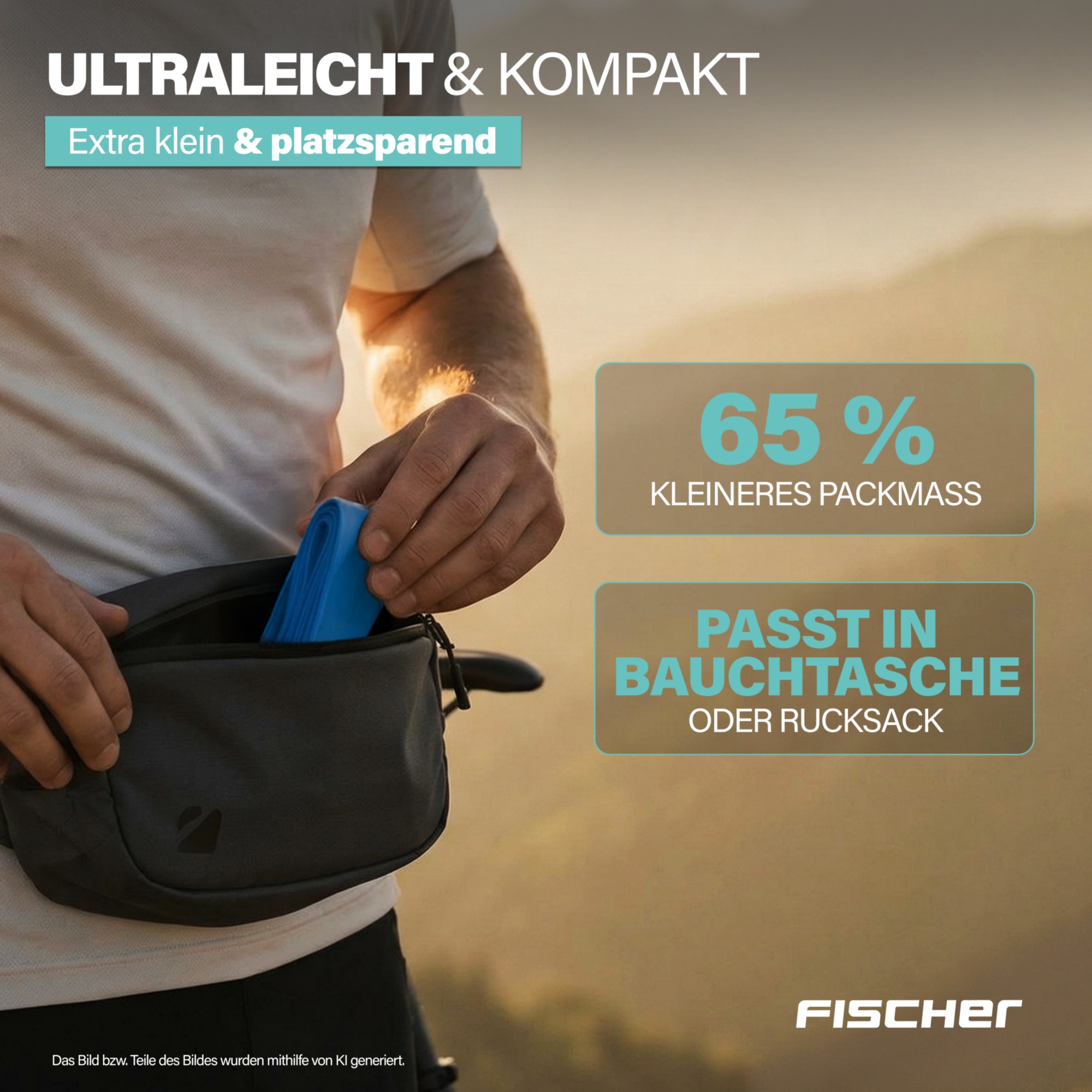 FISCHER Fahrrad Fahrradschlauch »TPU-Schlauch MTB 27,5" 54/65-584«