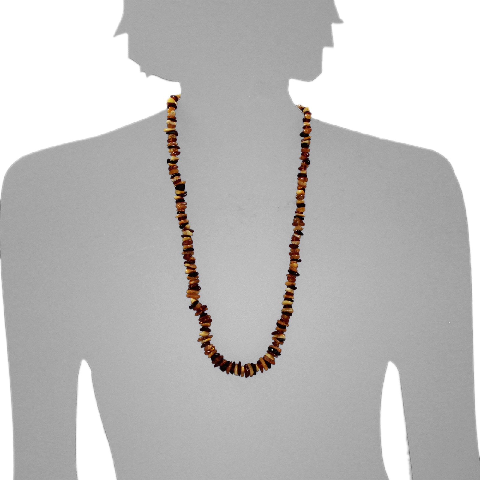 OSTSEE-SCHMUCK Kette ohne Anhänger »- Valana - Bernstein -,«