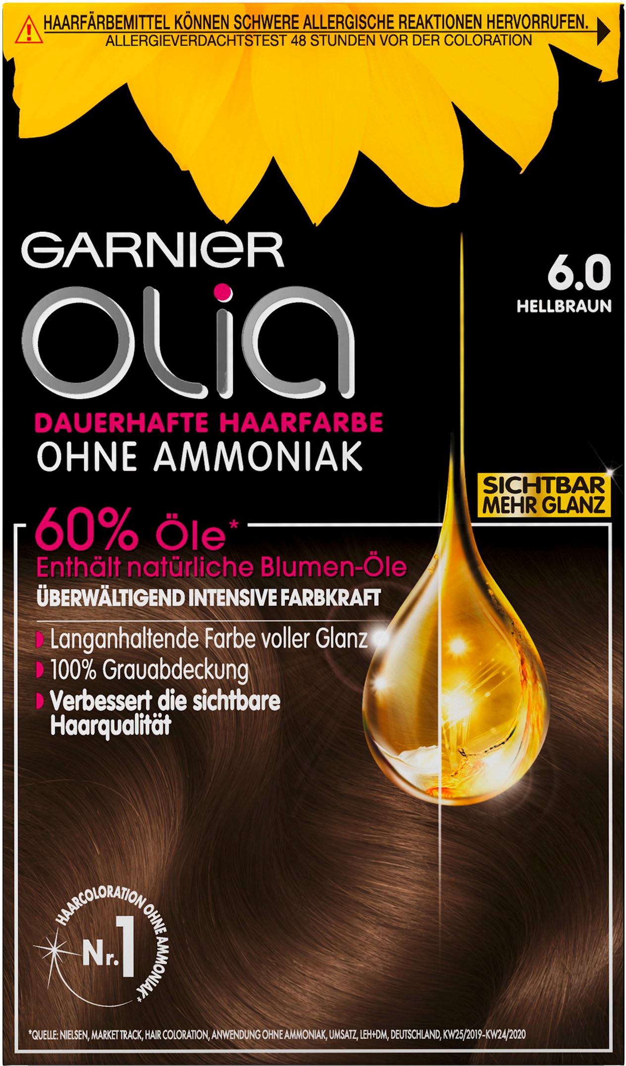 GARNIER Coloration »Olia dauerhafte Haarfarbe«