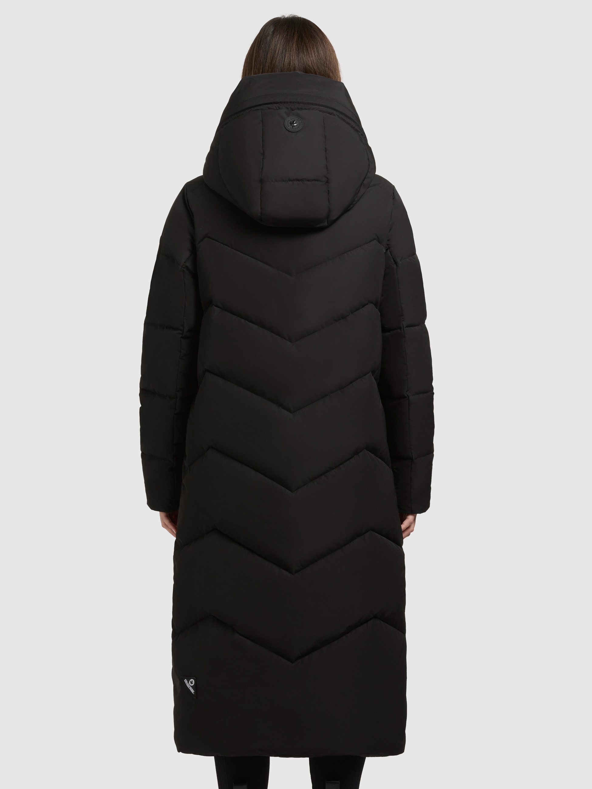 khujo Steppmantel »LINARI« innenliegender Stehkragen, elastische Bündchen am Ärmelfutter