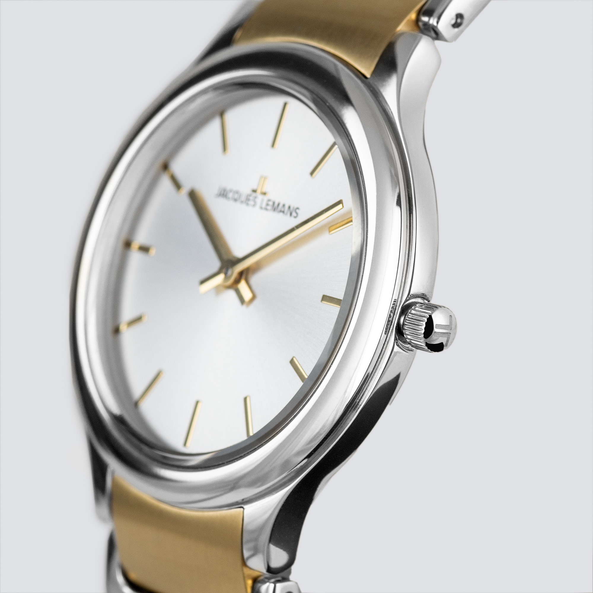 Jacques Lemans Quarzuhr »Milano« Armbanduhr, Damenuhr, Edelstahlarmband, analog
