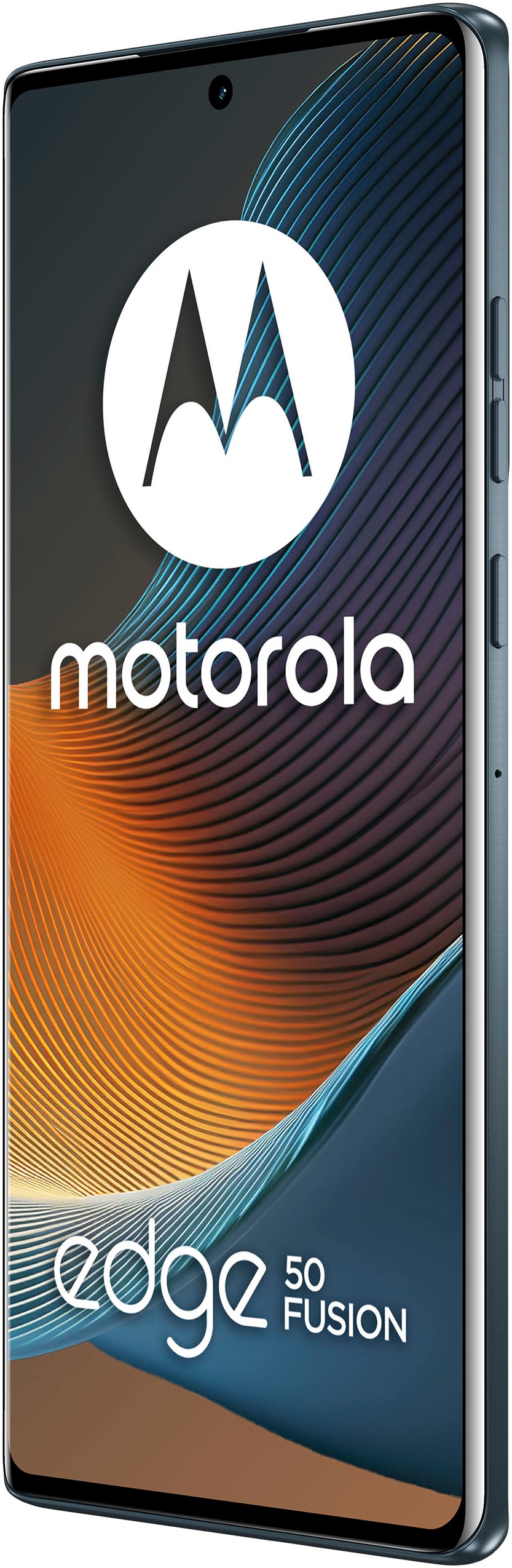 Motorola Smartphone »moto edge50 Fusion 256 GB«, Forest Blue