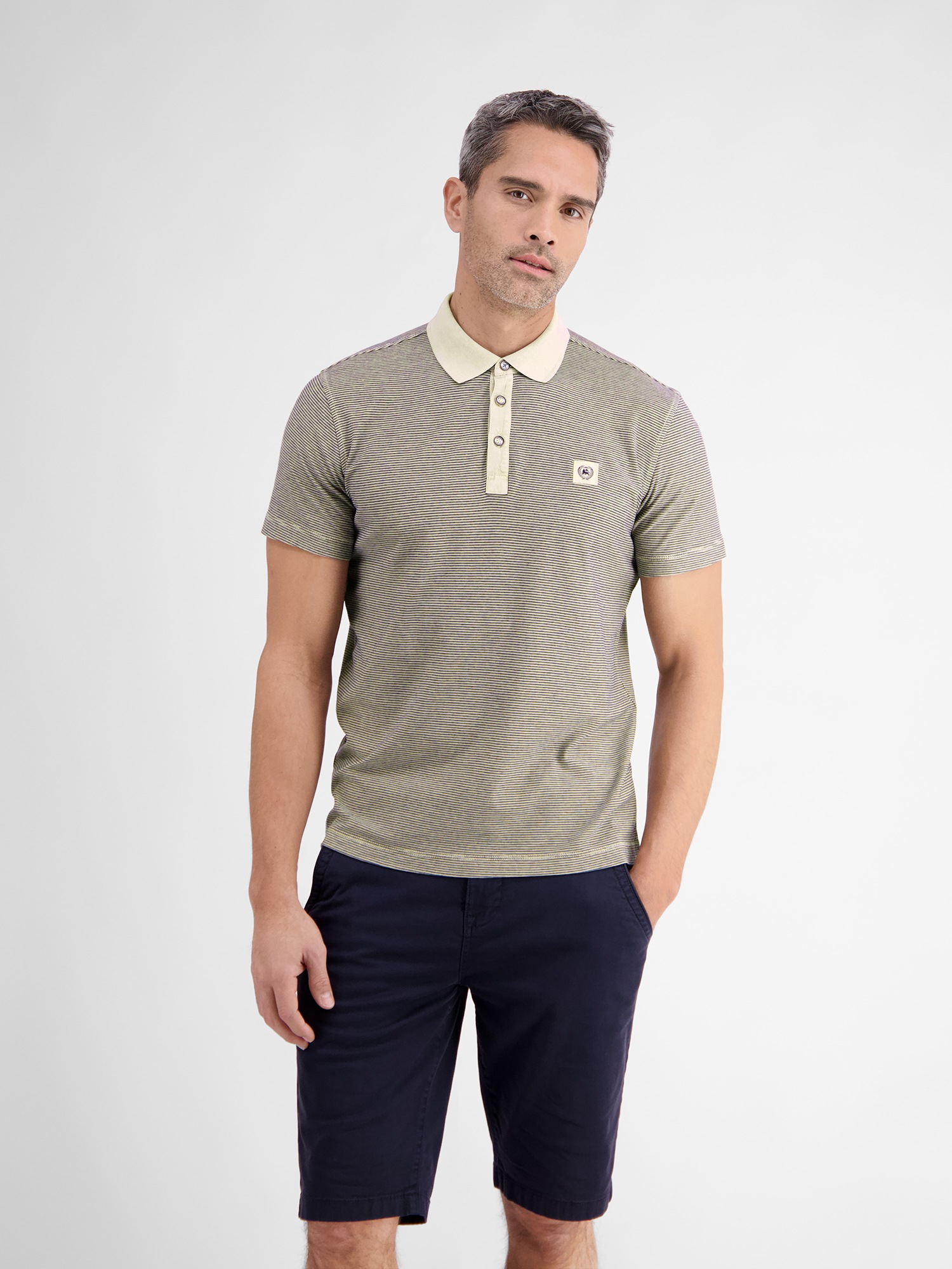 Poloshirt »LERROS Gestreiftes Poloshirt für Herren«