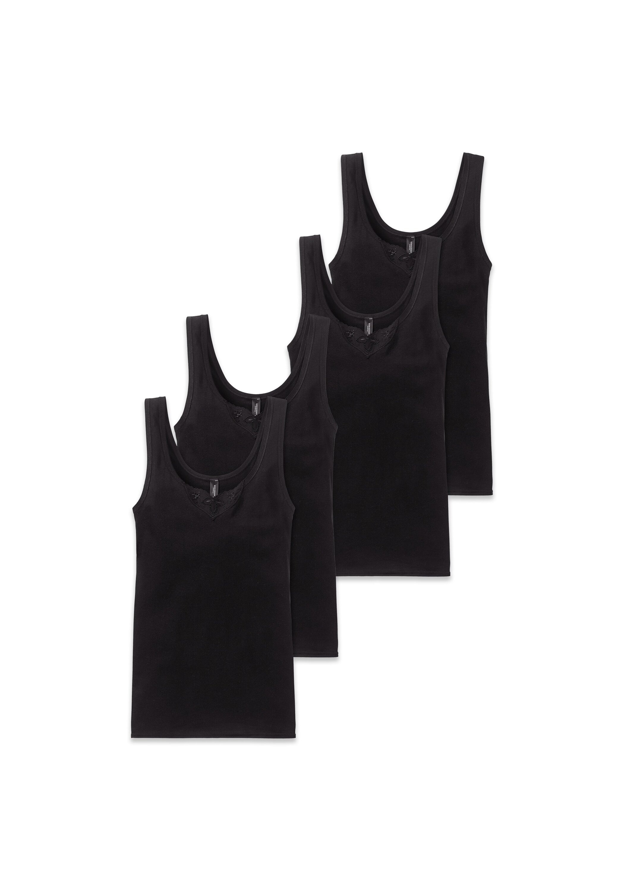 Schiesser Unterhemd »Unterhemd Cotton Essentials 4P 4er Pack«