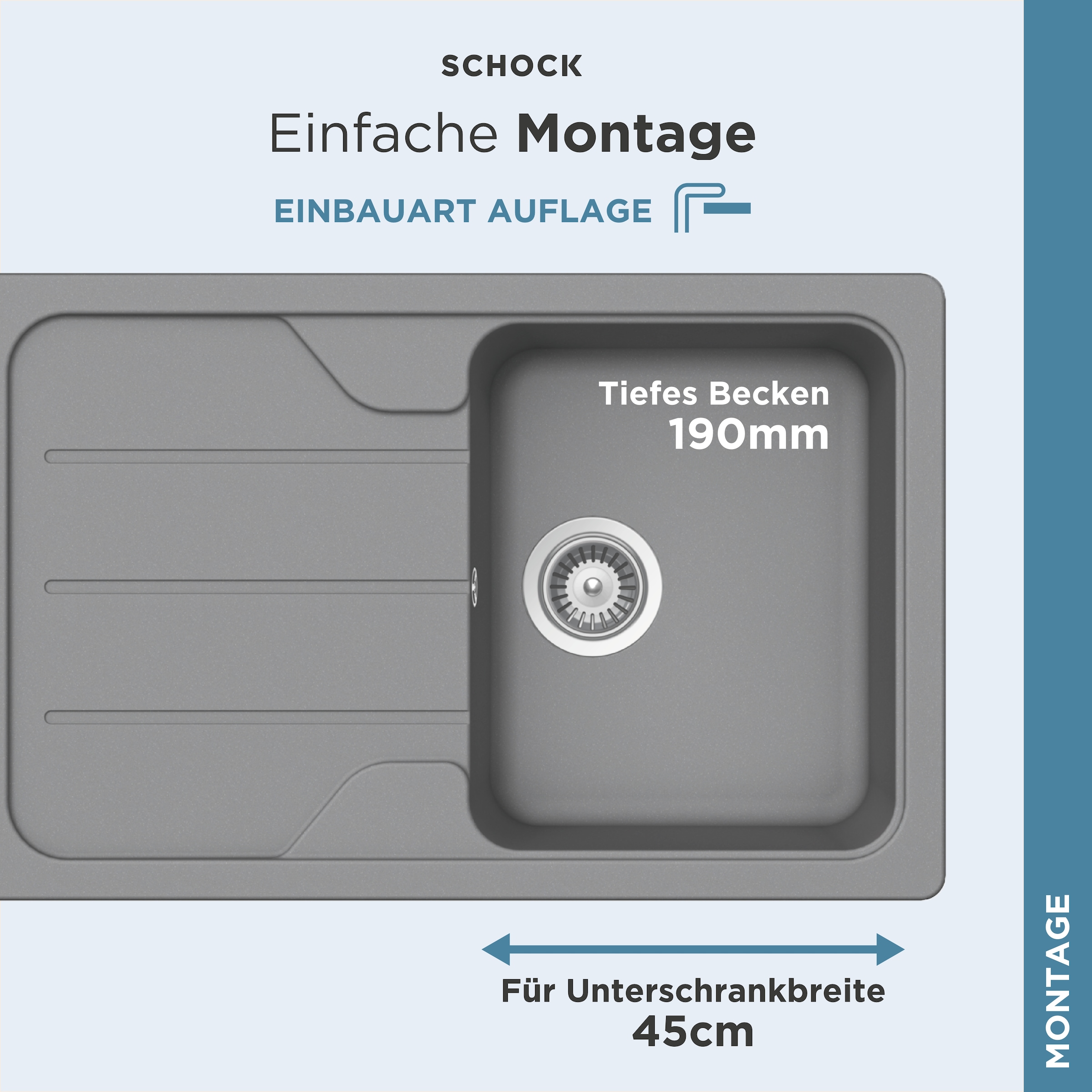 Schock Granitspüle »Formhaus Mini«