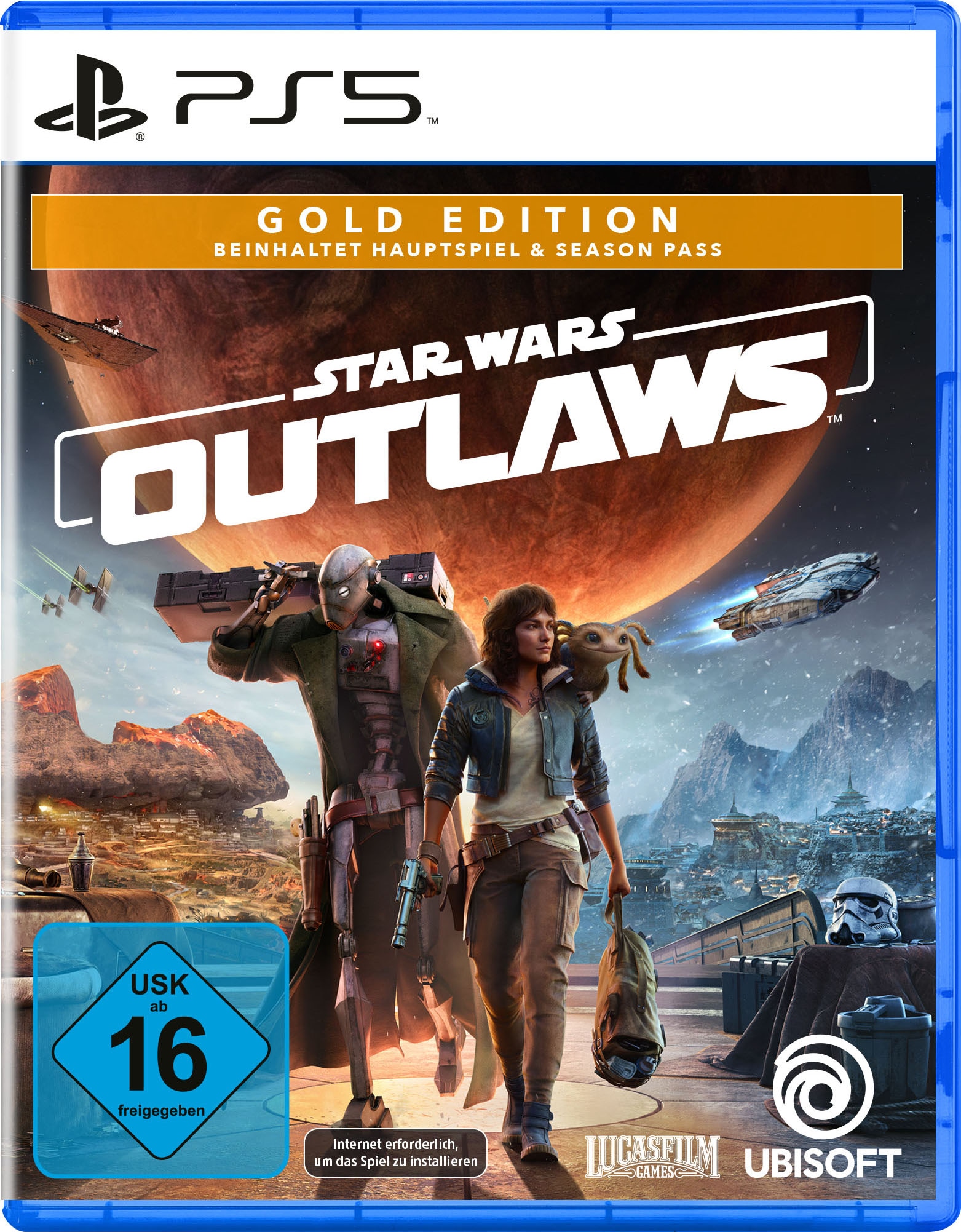 Spielesoftware »Star Wars Outlaws Gold Edition«, PlayStation 5