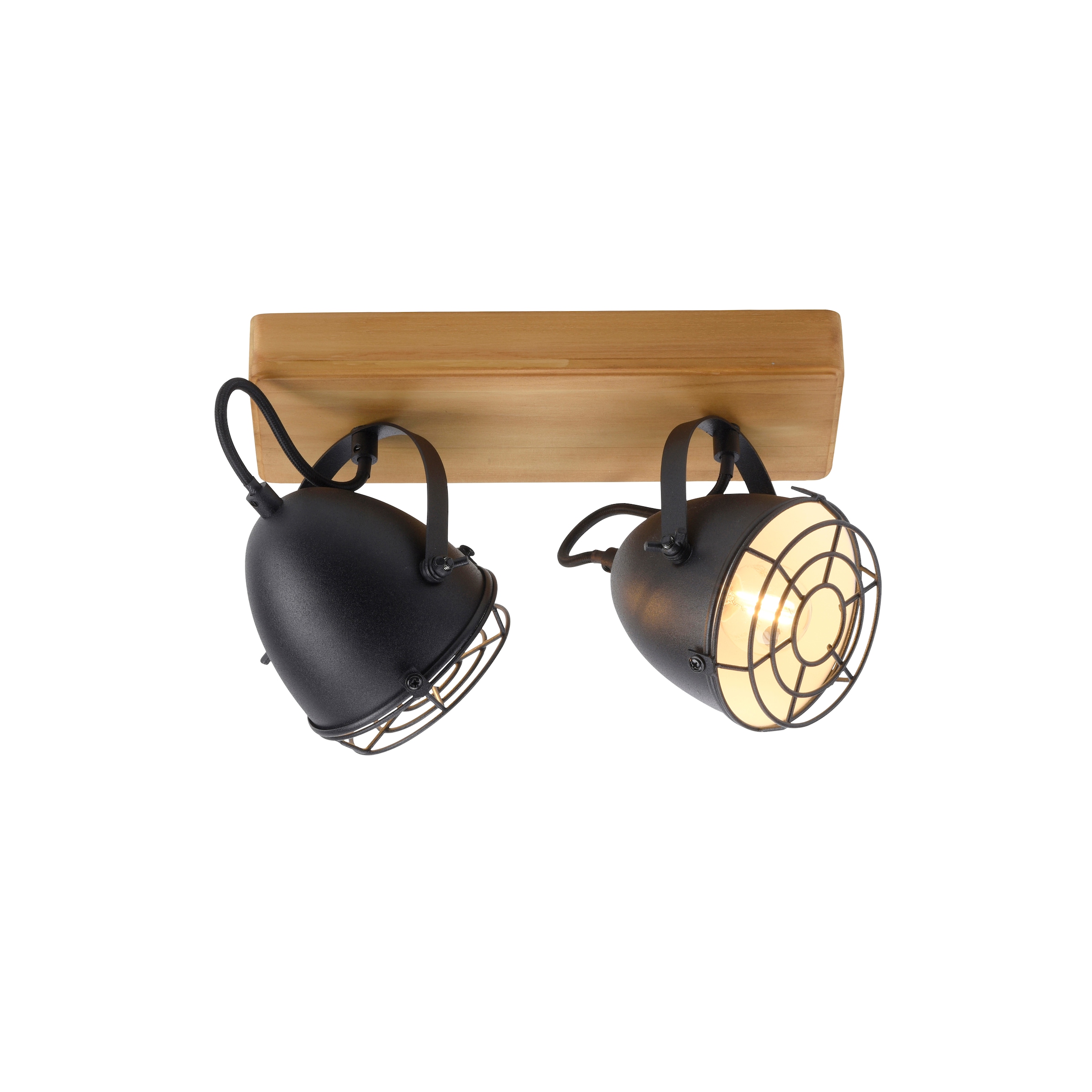 JUST LIGHT Deckenleuchte »BEETLE«, 2 flammig, Leuchtmittel E14 | ohne Leuchtmittel, ExklusiveE14