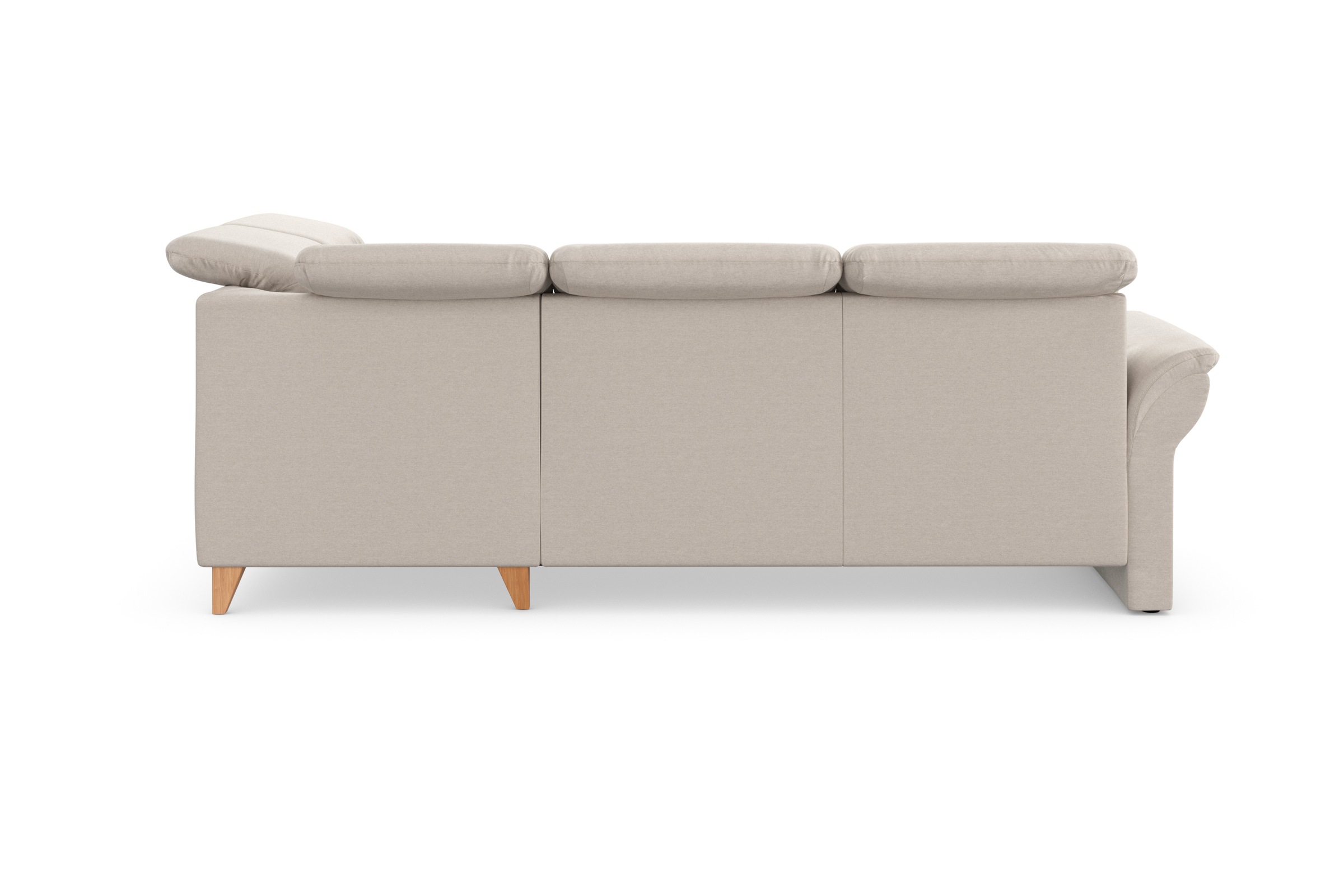 Home affaire Ecksofa »Dangast L-Form« Kopfteilverstellung, wahlweise mit motorischer Relaxfunktion