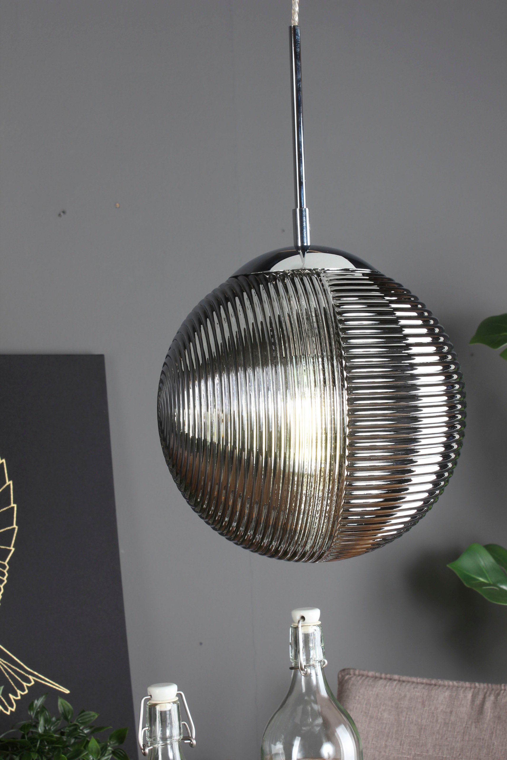 ECO-LIGHT Pendelleuchte »GREENWICH«, Leuchtmittel E27 | ohne Leuchtmittel