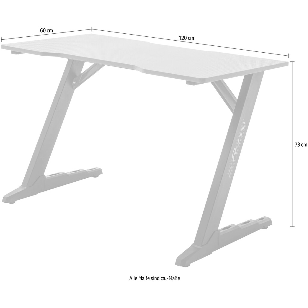 MCA furniture Gamingtisch »mcRacing Desk 7«