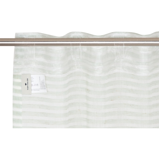 TOM TAILOR HOME Vorhang »Natural Stripe«, (1 St.), transparent online bei  OTTO