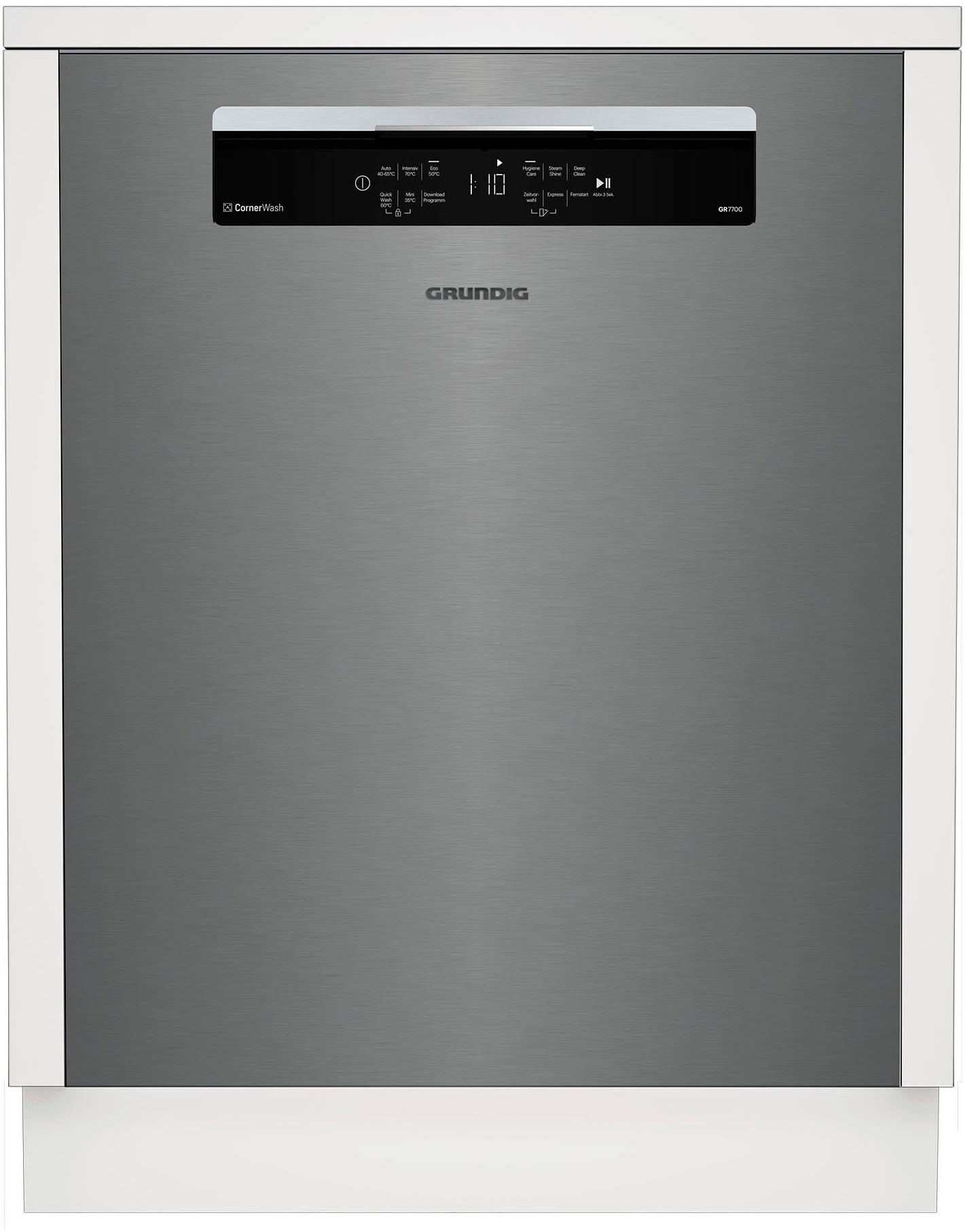 Grundig Unterbaugeschirrspüler »GNUP4510XCW 7696701677«, GNUP4510XCW 7696701677, 14 Maßgedecke