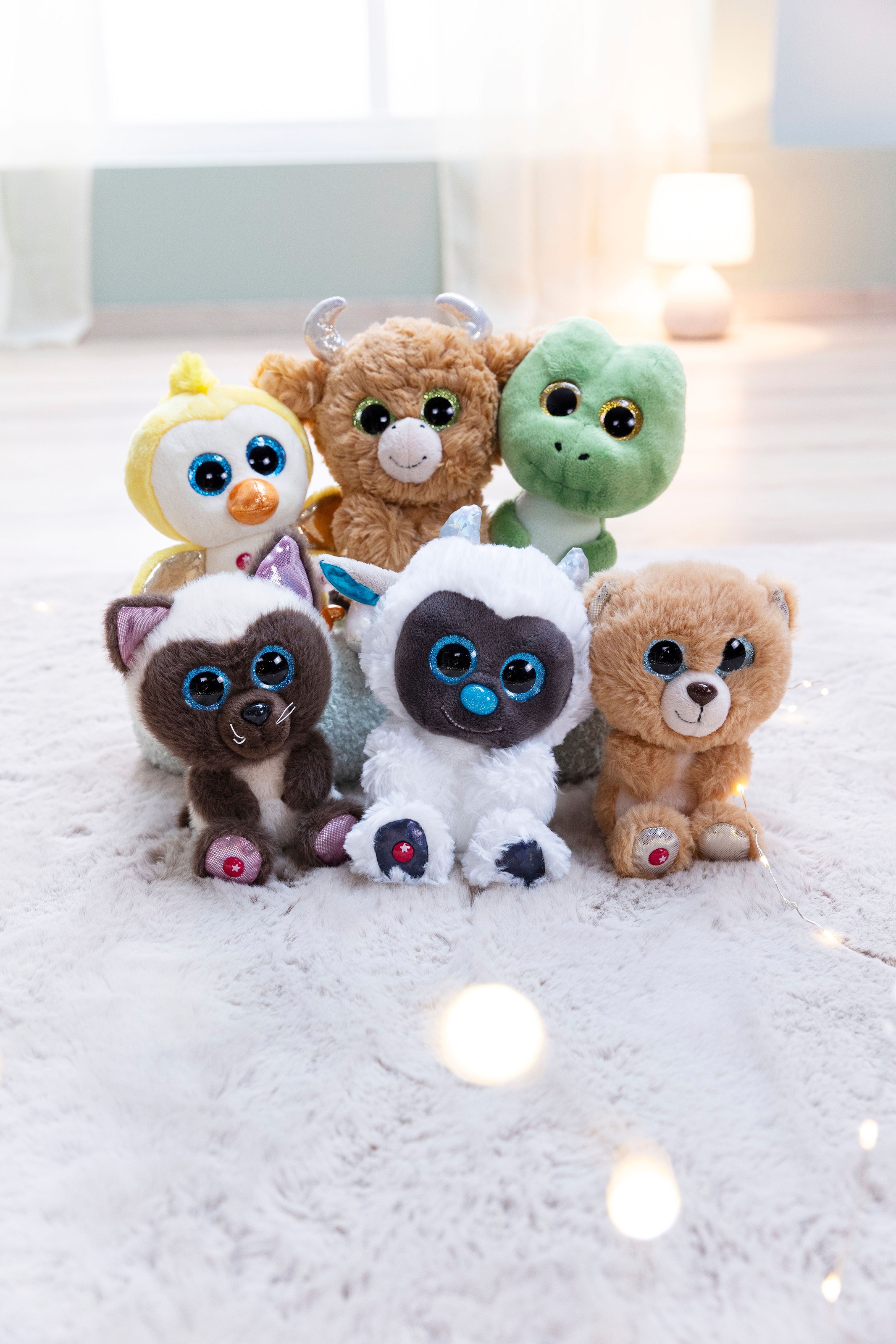 Nici Kuscheltier »Glubschis, Frosch Jummi, 15cm schlenkernd«