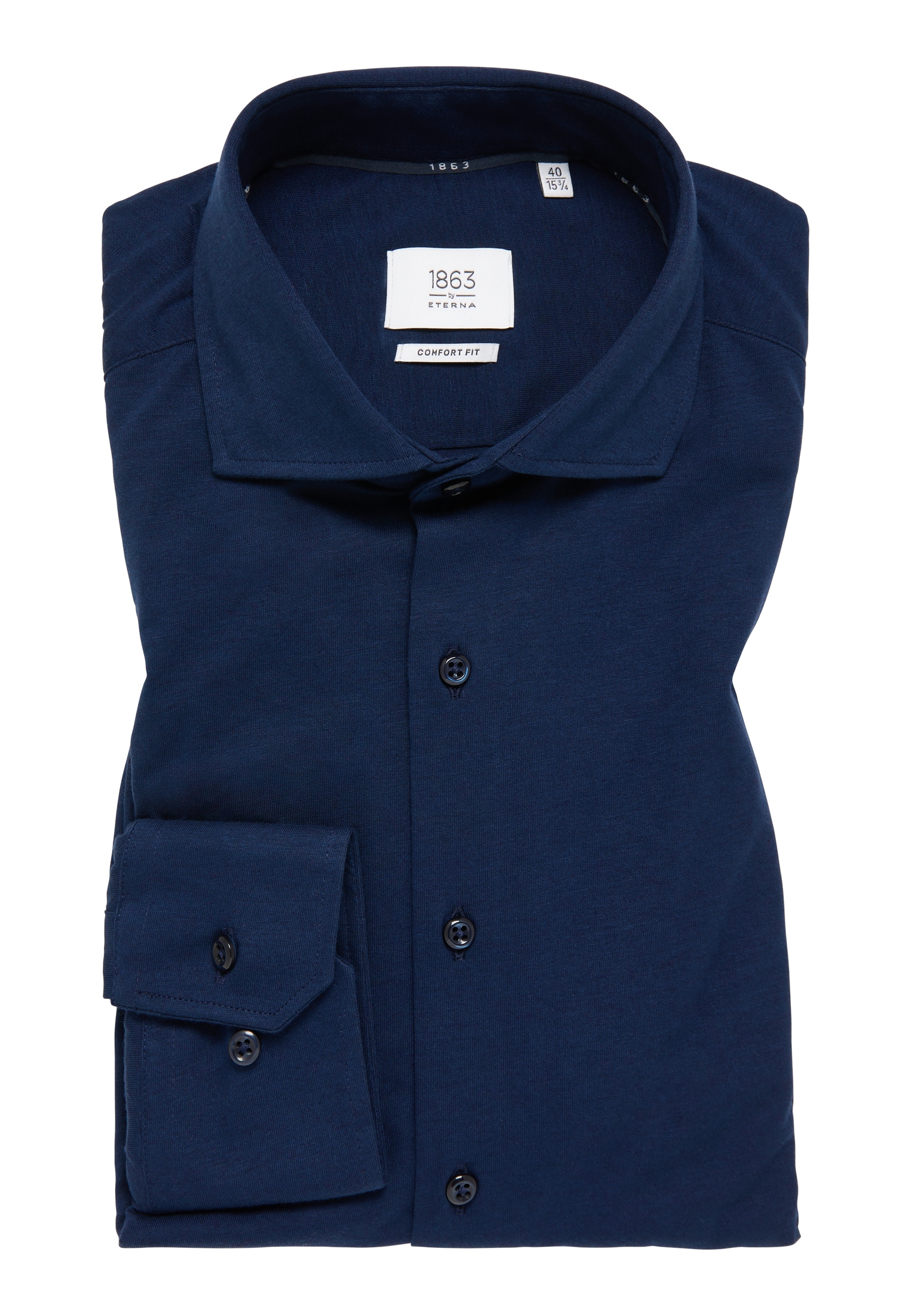 Eterna Langarmhemd »COMFORT FIT« EASY IRON (bügelleicht)