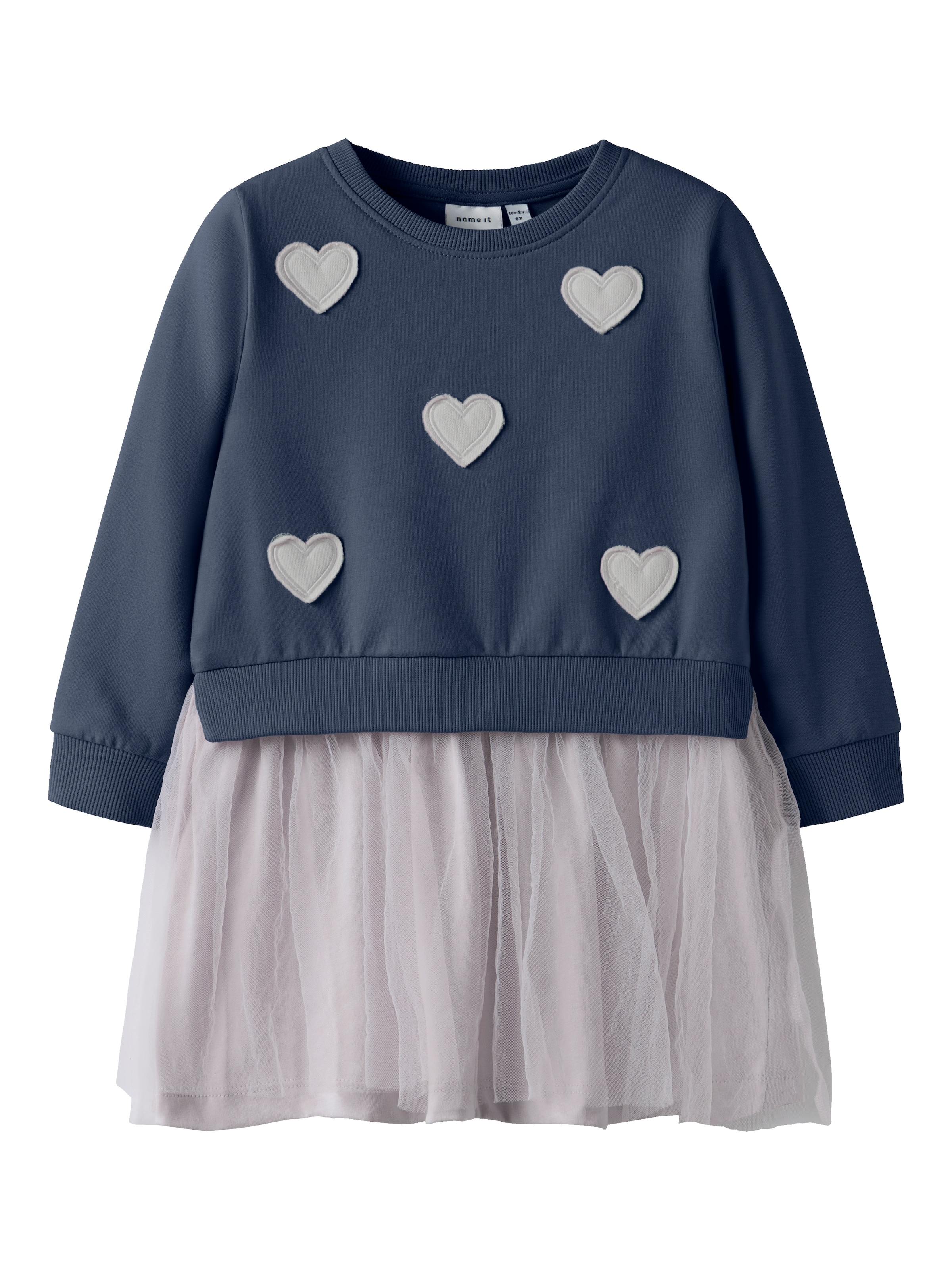 Name It Minikleid »NMFBIANJA SWEAT DRESS BRU«