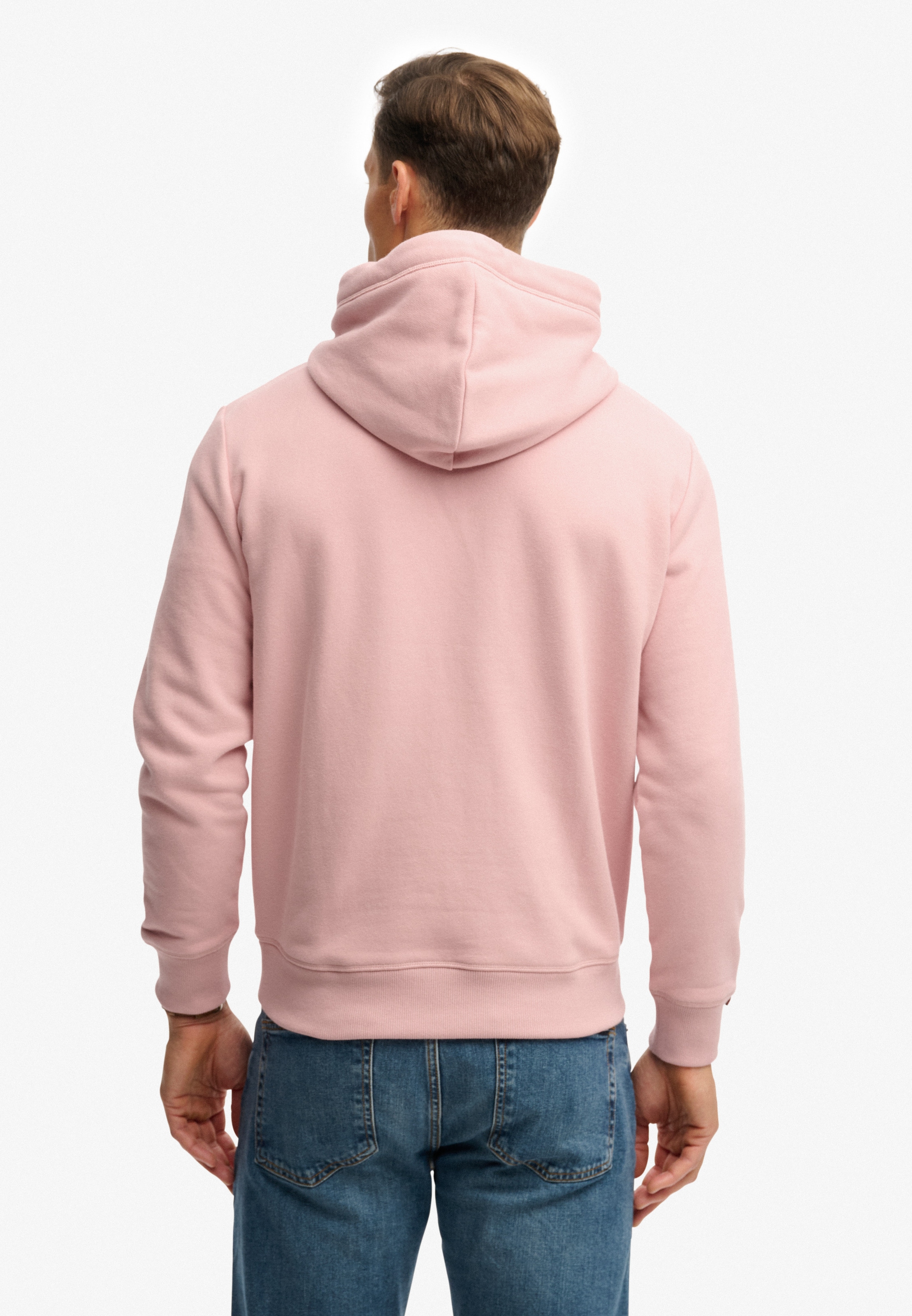 Superdry Kapuzensweatshirt »Essential Logo Hoodie Hb«, Baumwollmischung, loose fit

