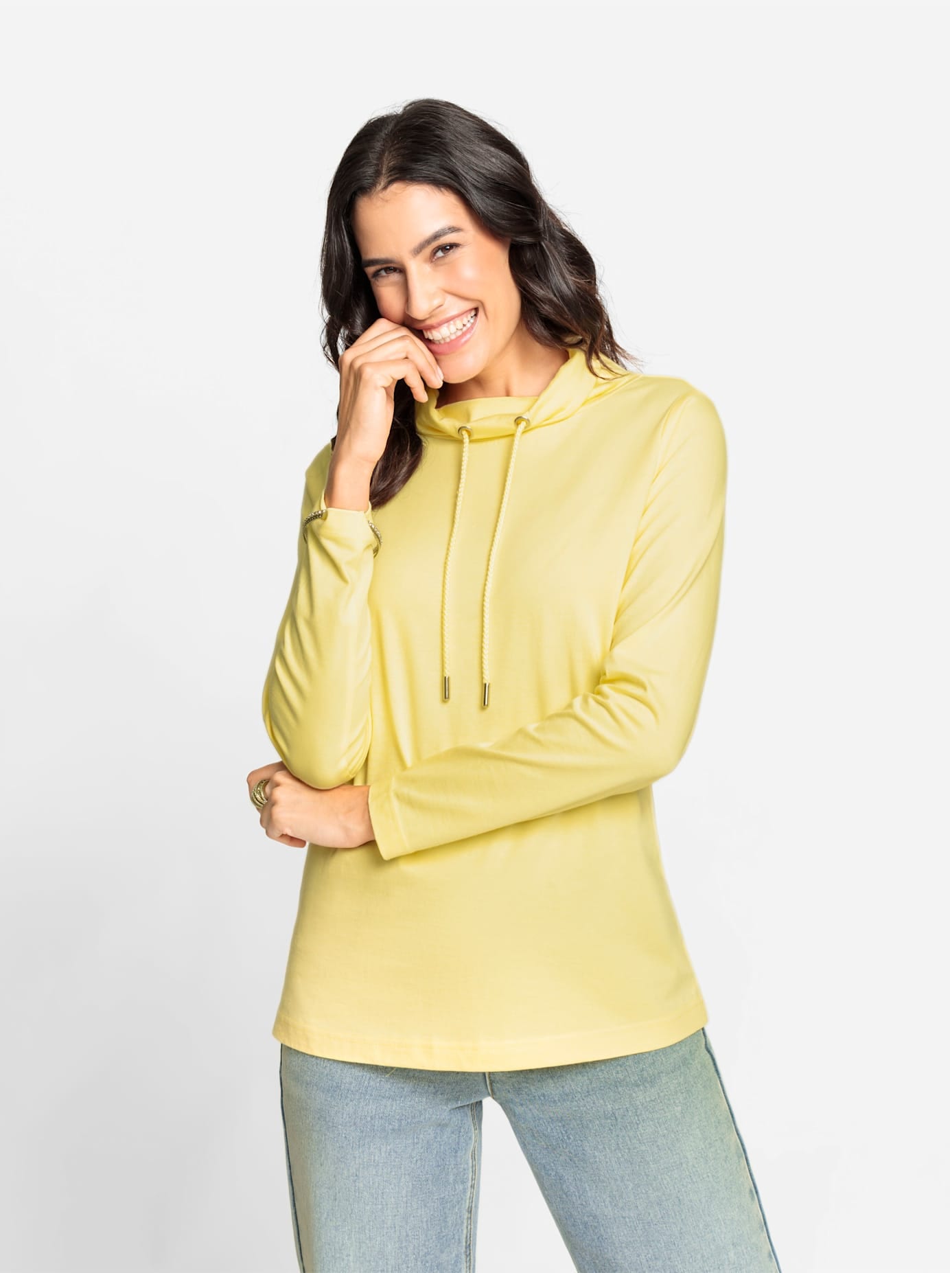 Inspirationen Langarmshirt »Shirt«, (1 tlg.)