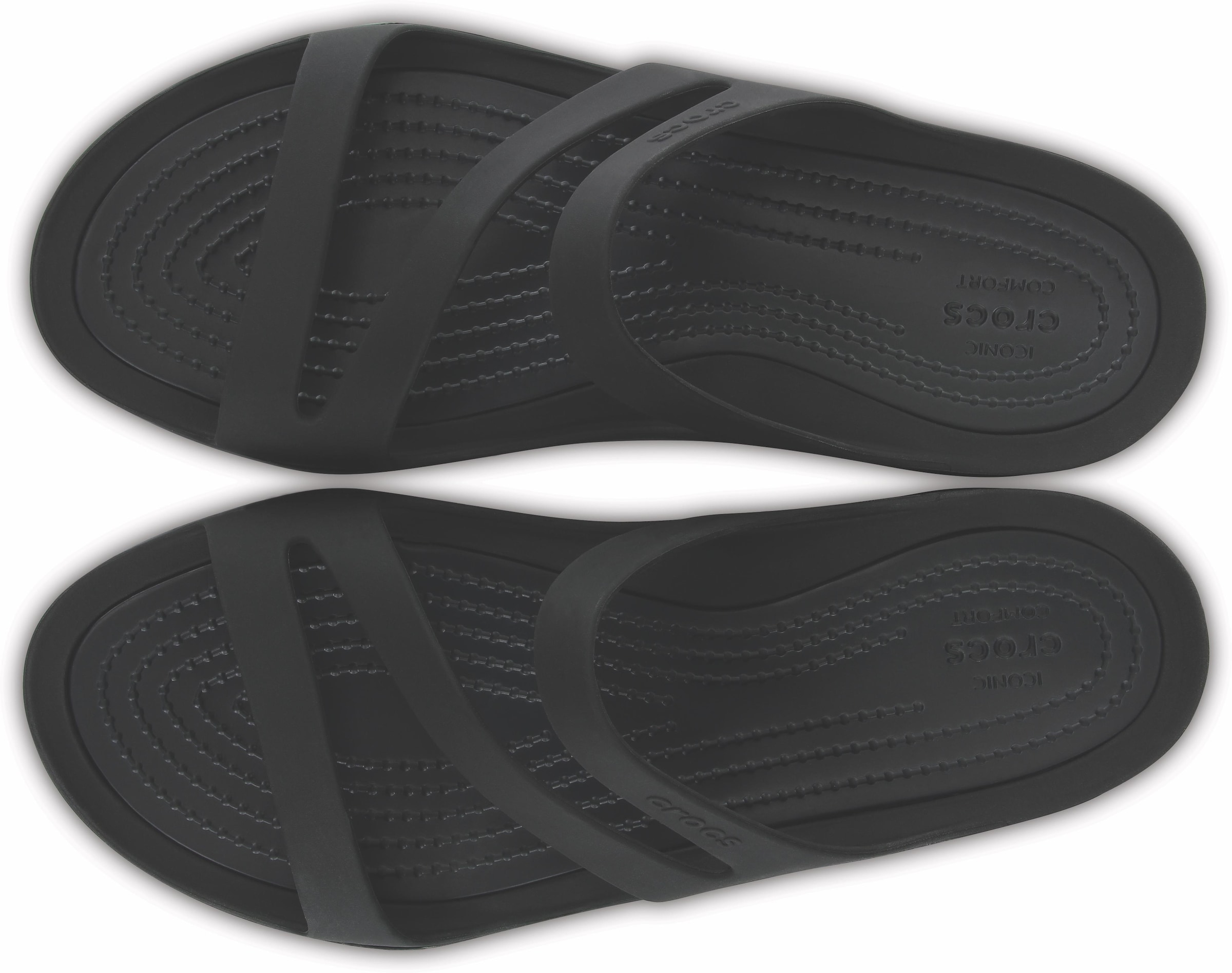 Crocs Badepantolette »Swiftwater Sandal«, Sommerschuh, Badeschuh, Poolslides, genoppte Innensohle